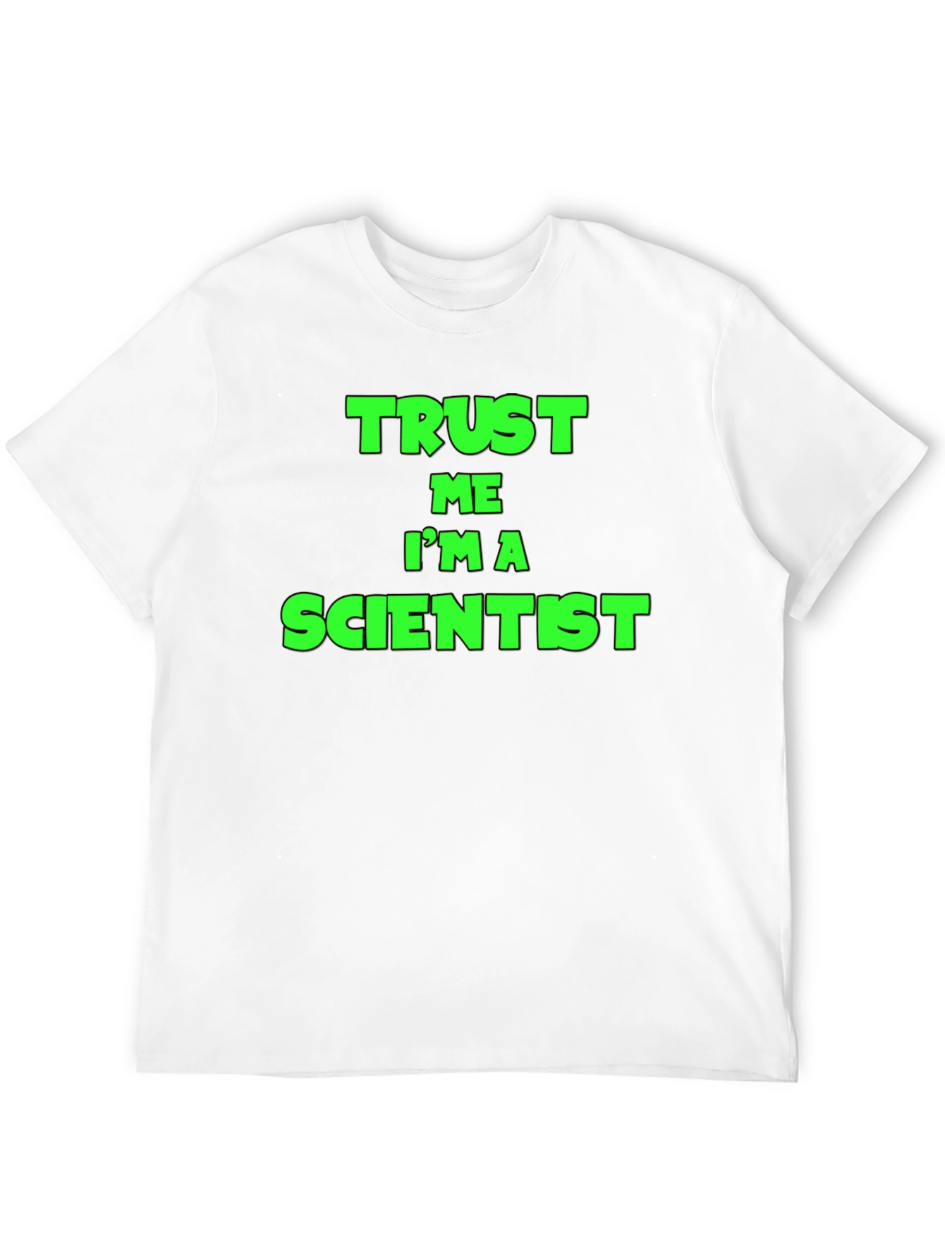 Trust Me Im a Scientist Black T-Shirt