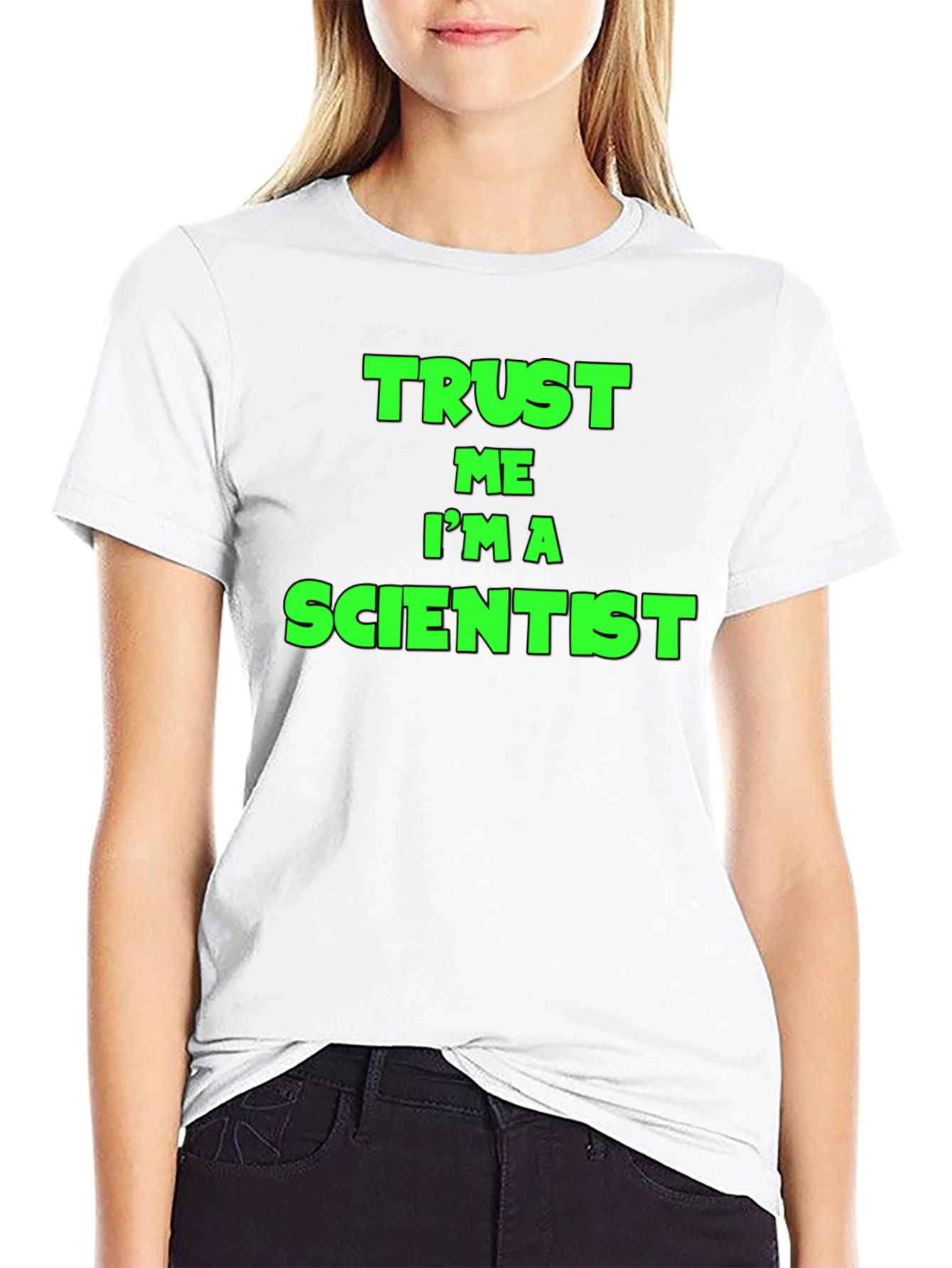 Trust Me Im a Scientist Black T-Shirt
