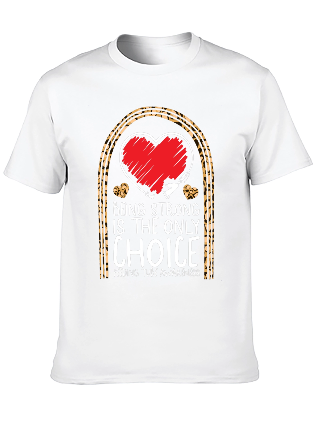 Feeding Tube Awareness Graphic T-Shirt