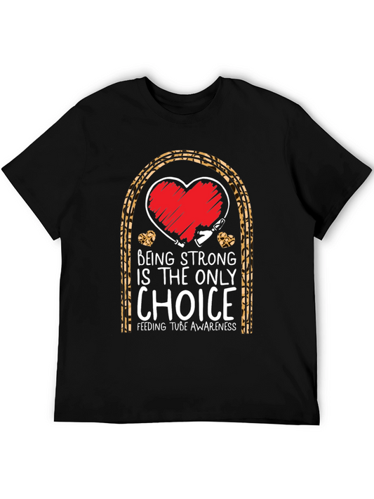 Feeding Tube Awareness Graphic T-Shirt