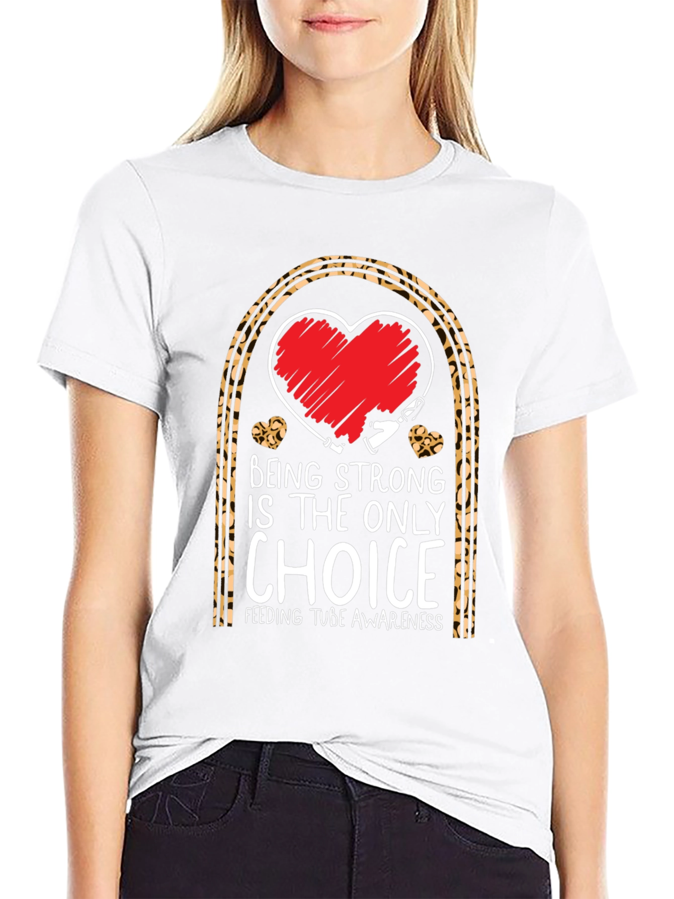 Feeding Tube Awareness Graphic T-Shirt