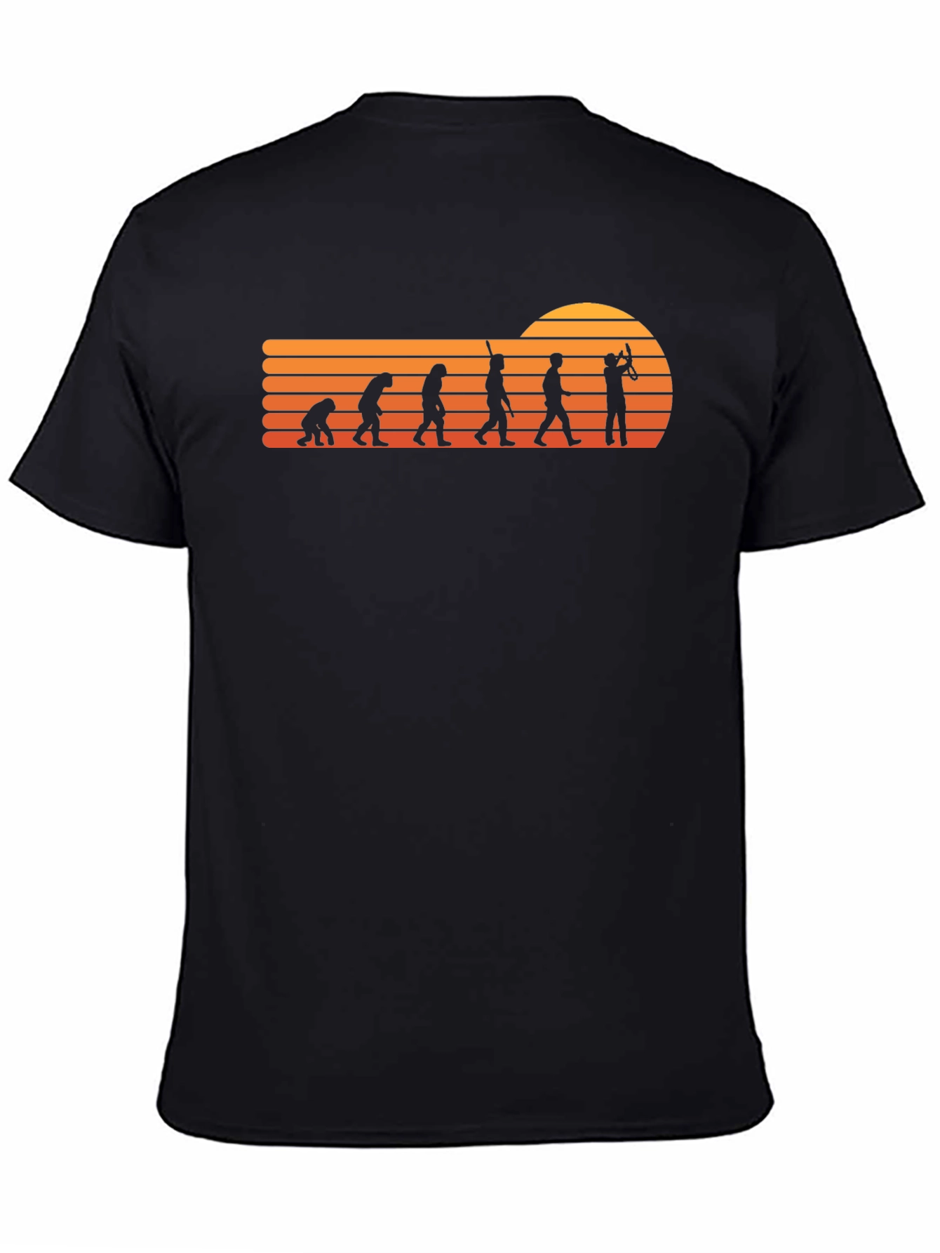 Evolution of Trumpet Player T-Shirt