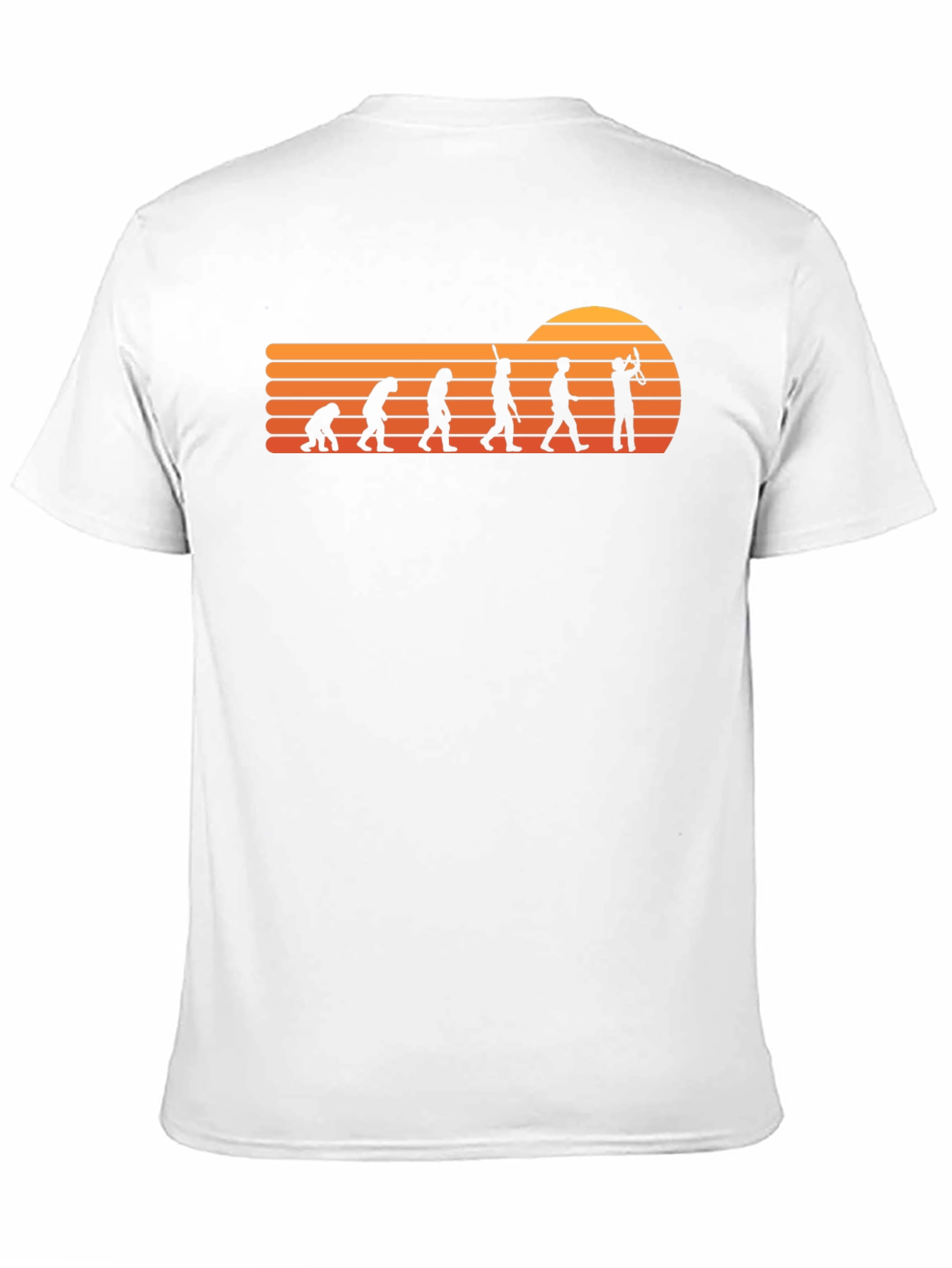 Evolution of Trumpet Player T-Shirt