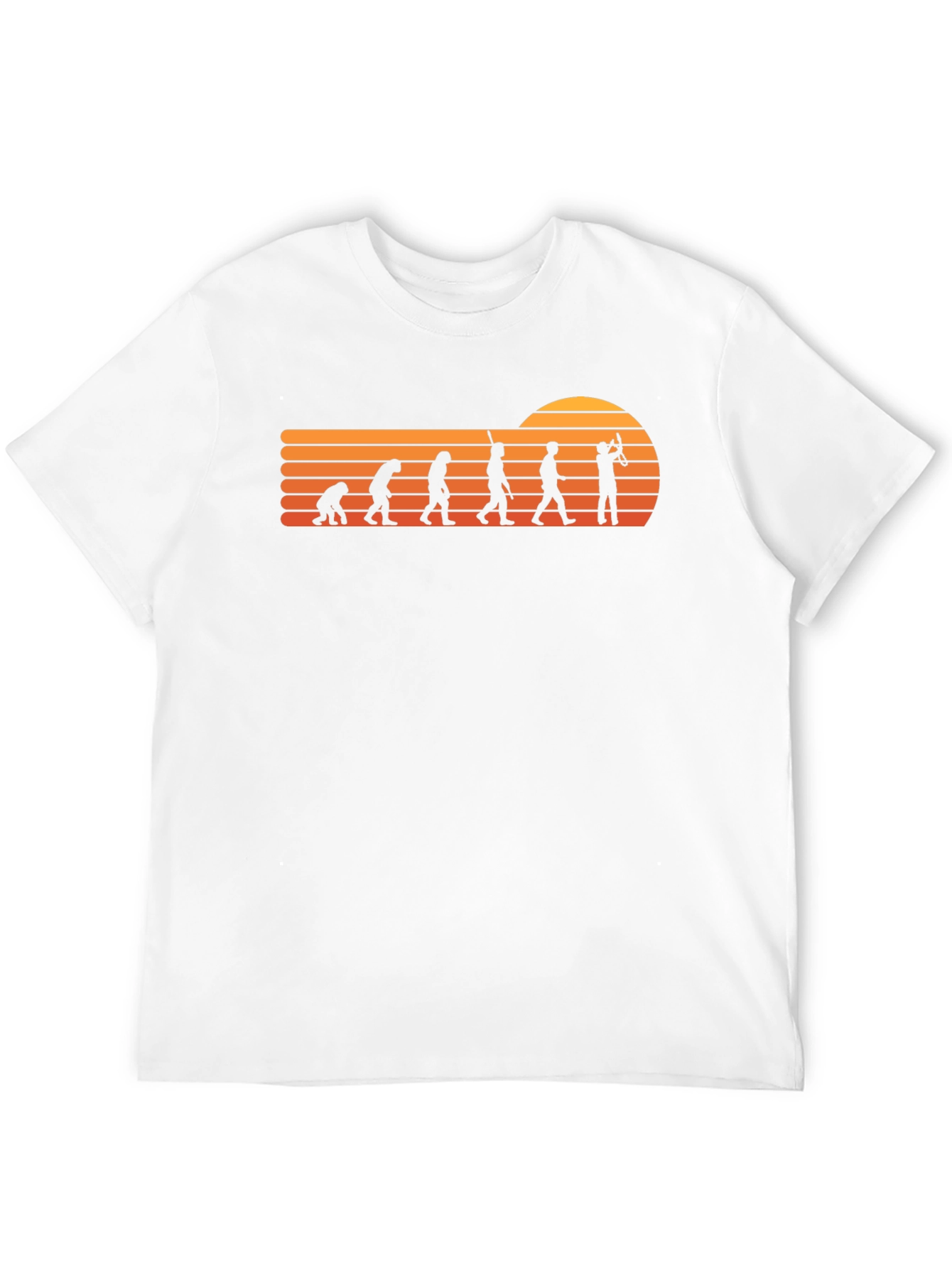 Evolution of Trumpet Player T-Shirt
