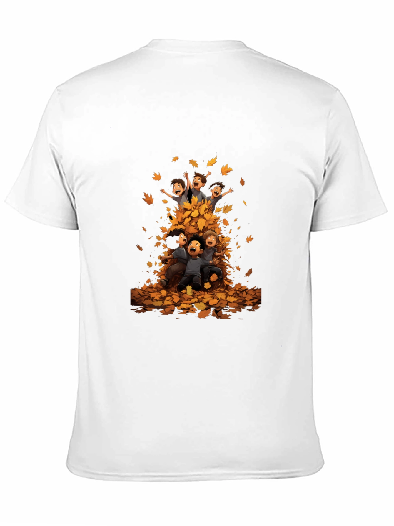 Autumn Kids Graphic Tee - Black