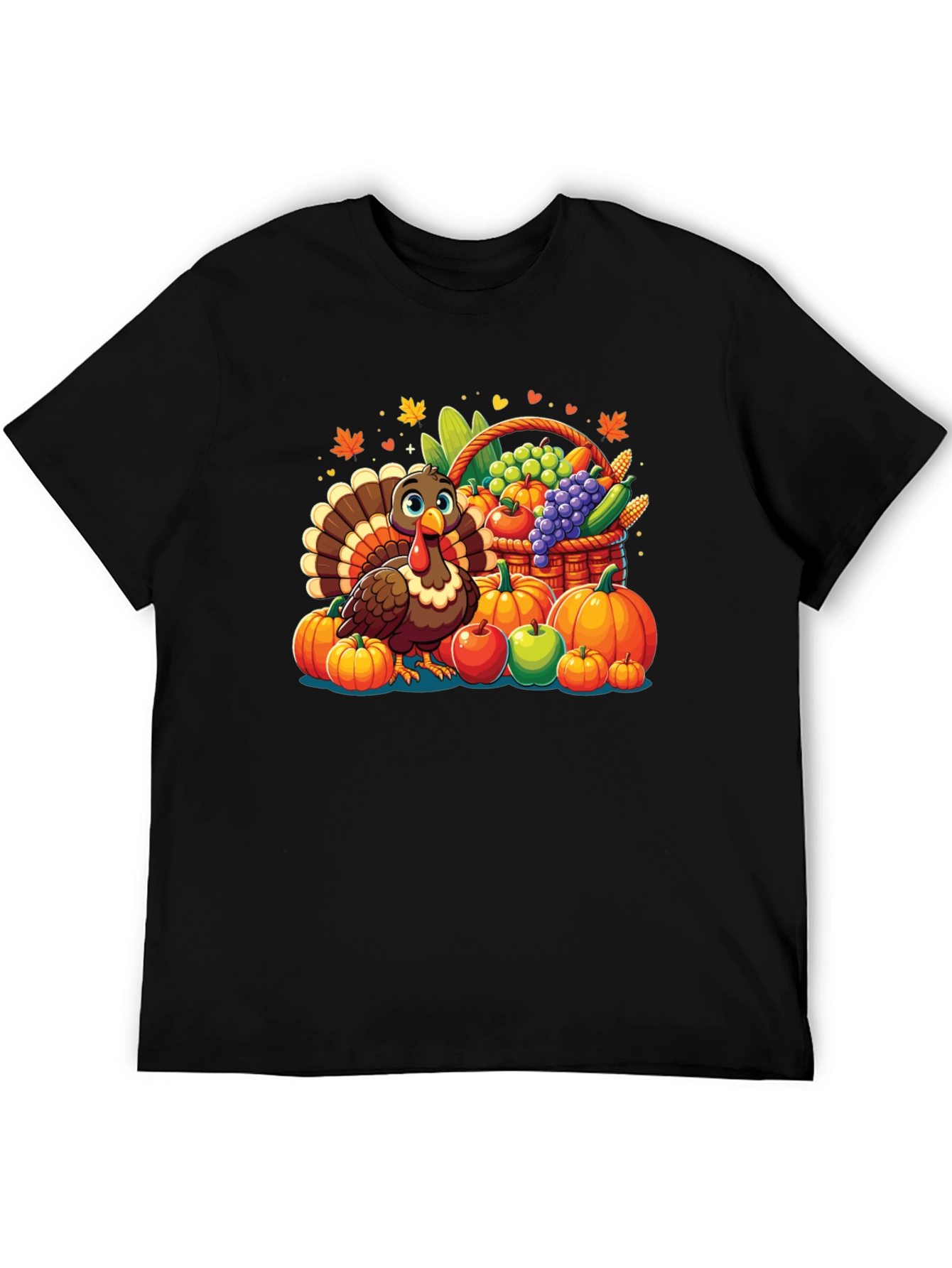 Thanksgiving Turkey & Harvest T-Shirt
