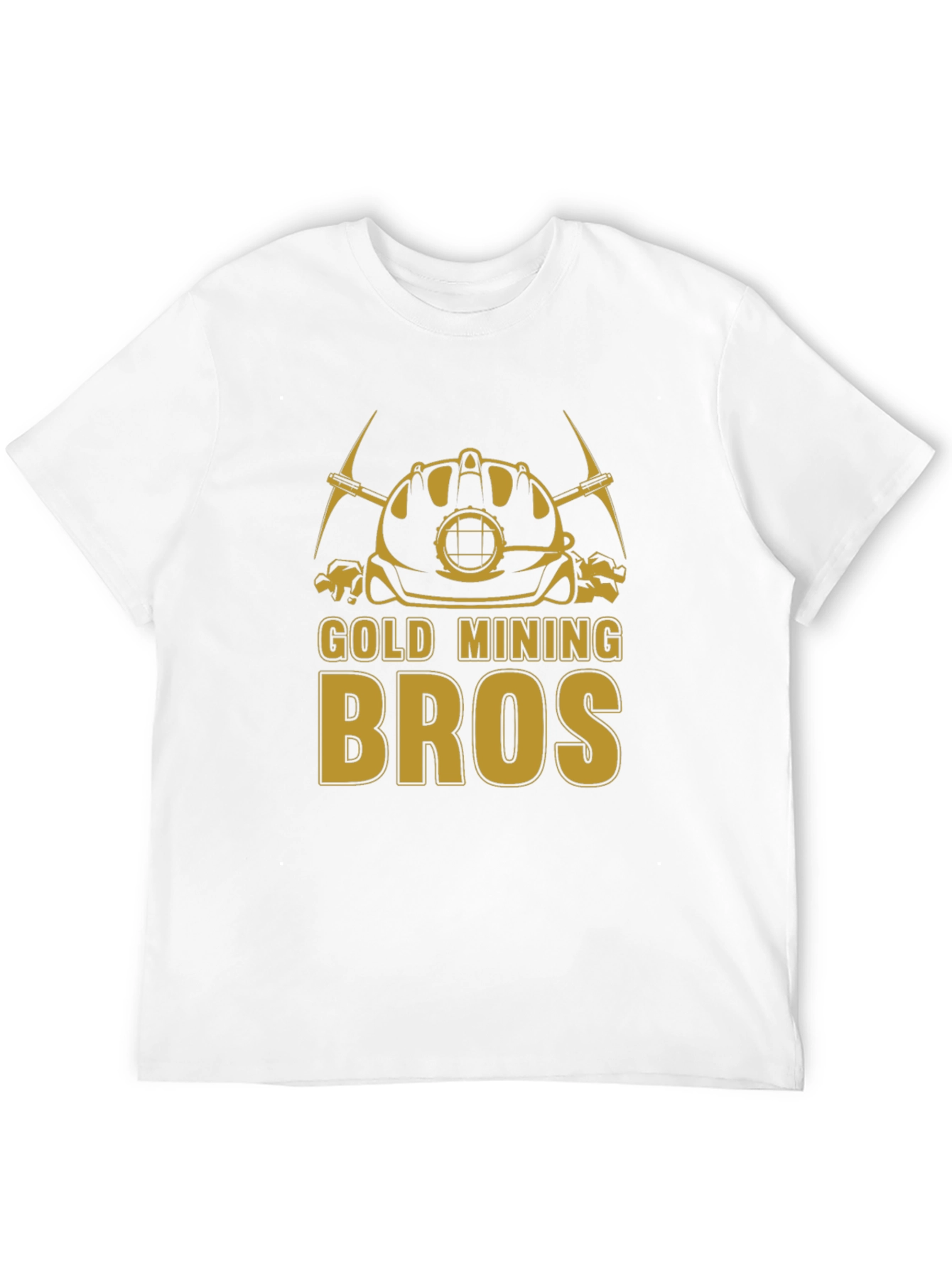 Gold Mining Bros T-Shirt - Black