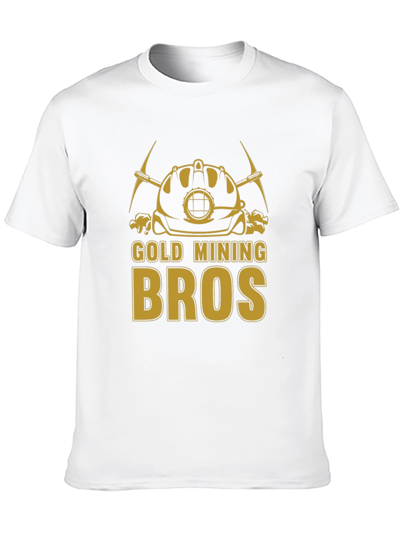 Gold Mining Bros T-Shirt - Black