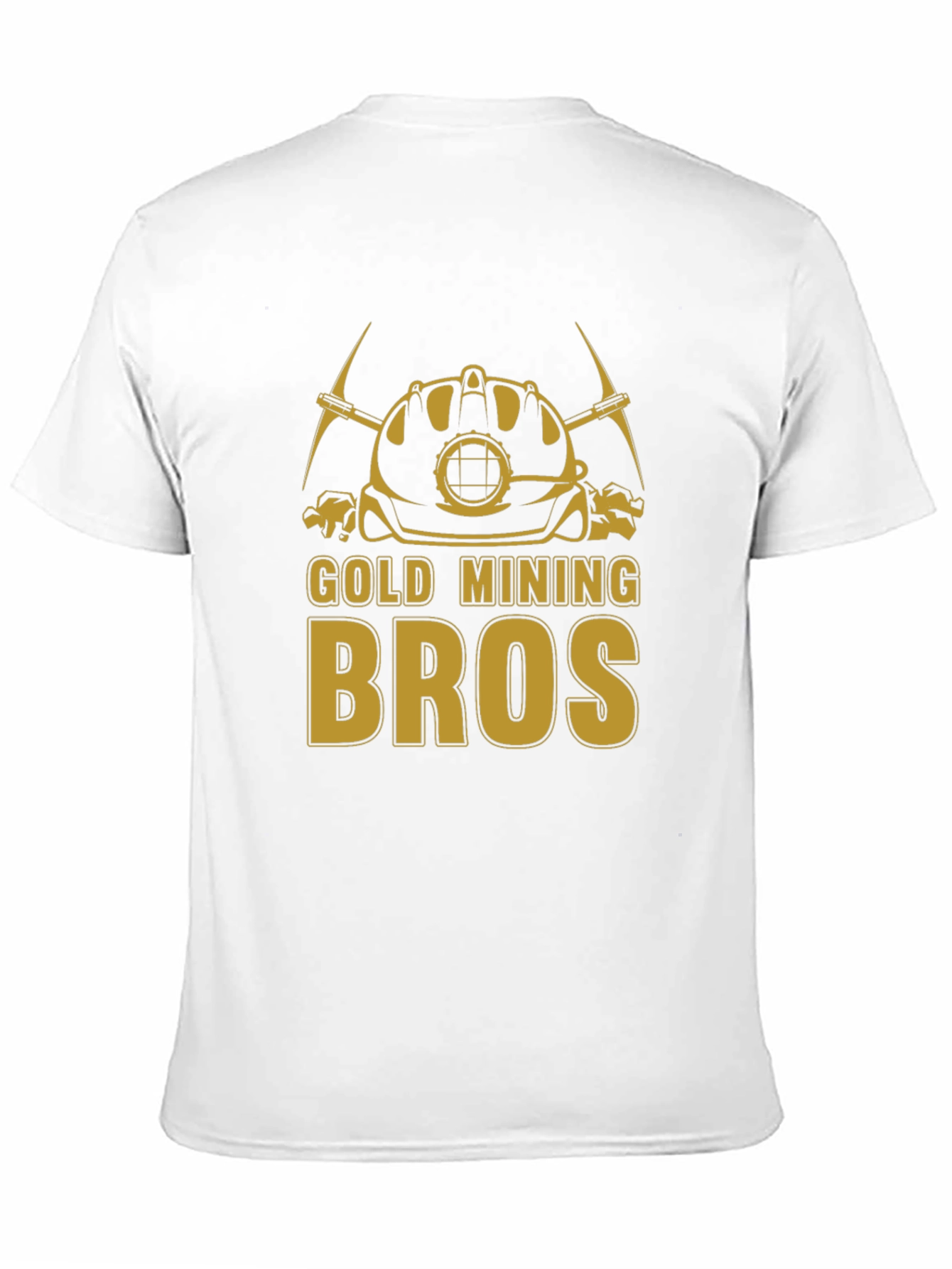 Gold Mining Bros T-Shirt - Black