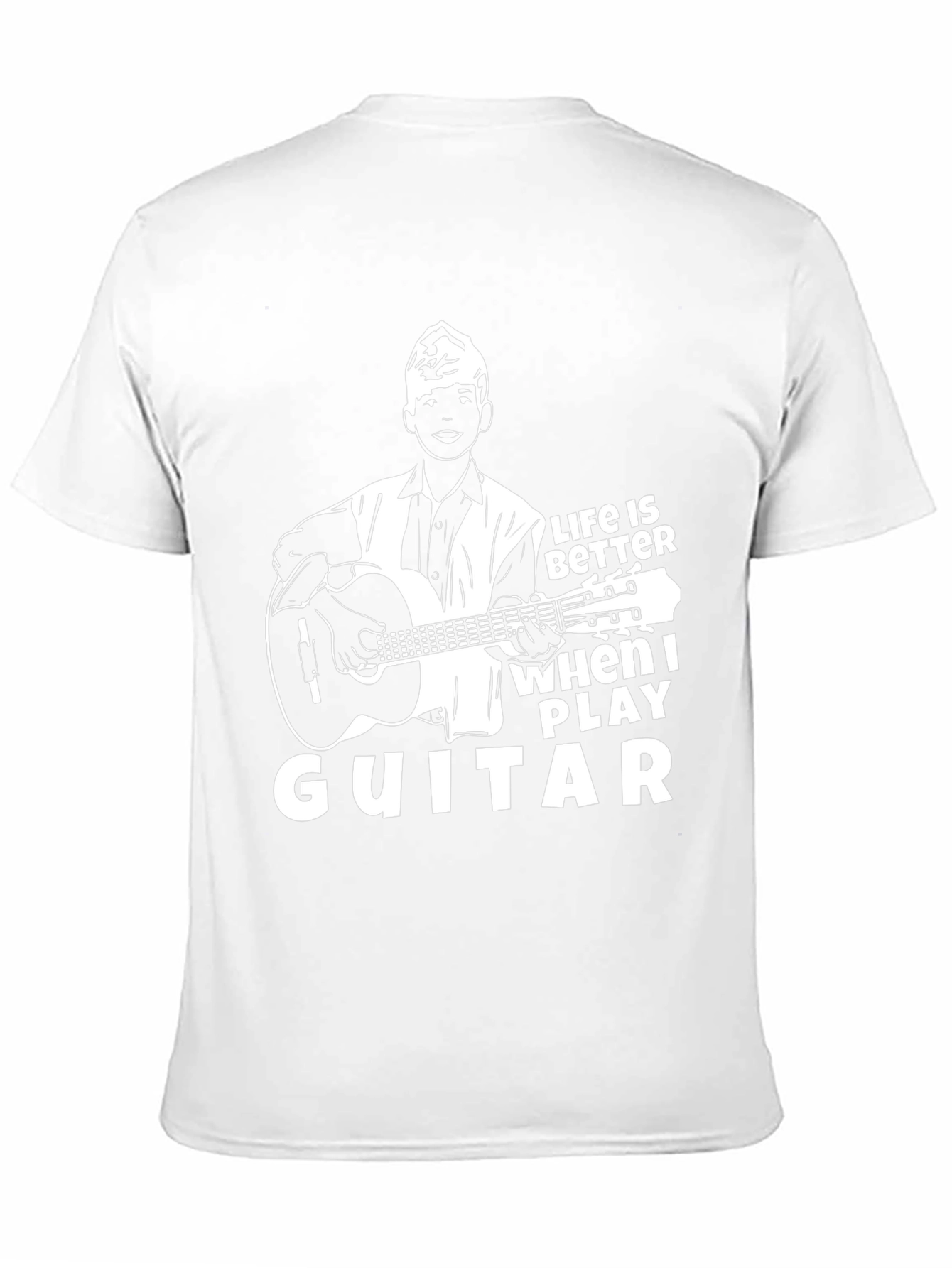 Life is Better Guitar T-Shirt