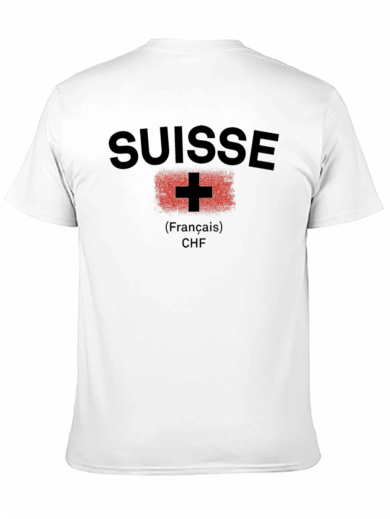 Suisse Swiss Flag Graphic T-Shirt