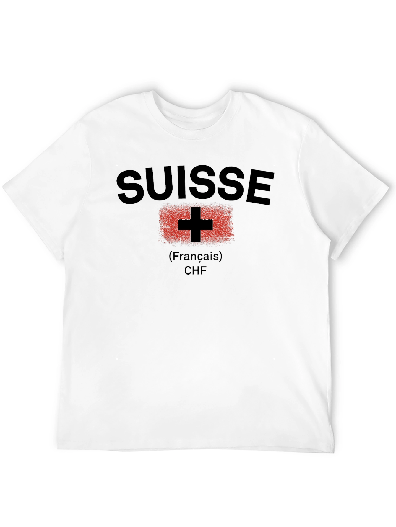 Suisse Swiss Flag Graphic T-Shirt