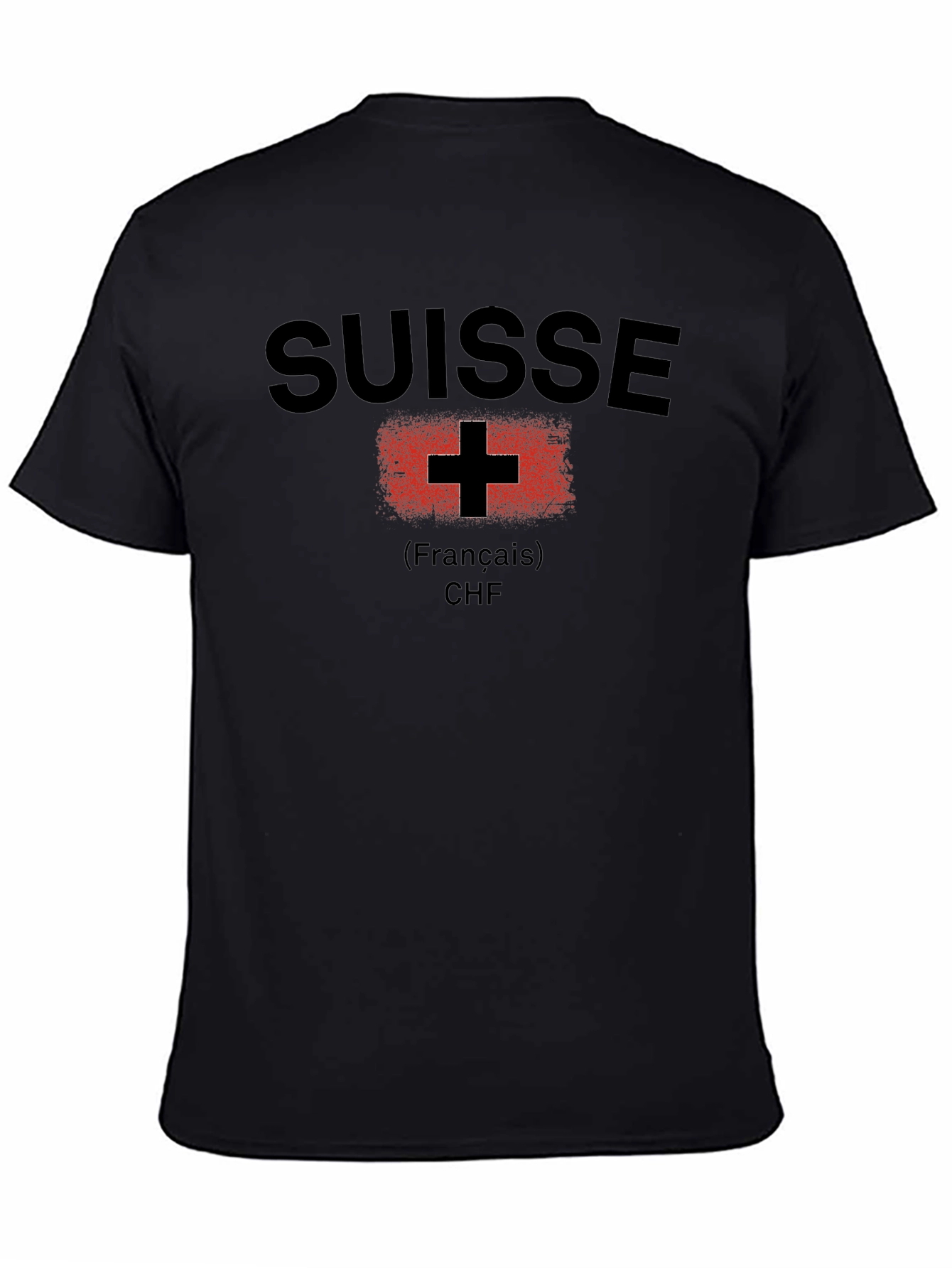 Suisse Swiss Flag Graphic T-Shirt