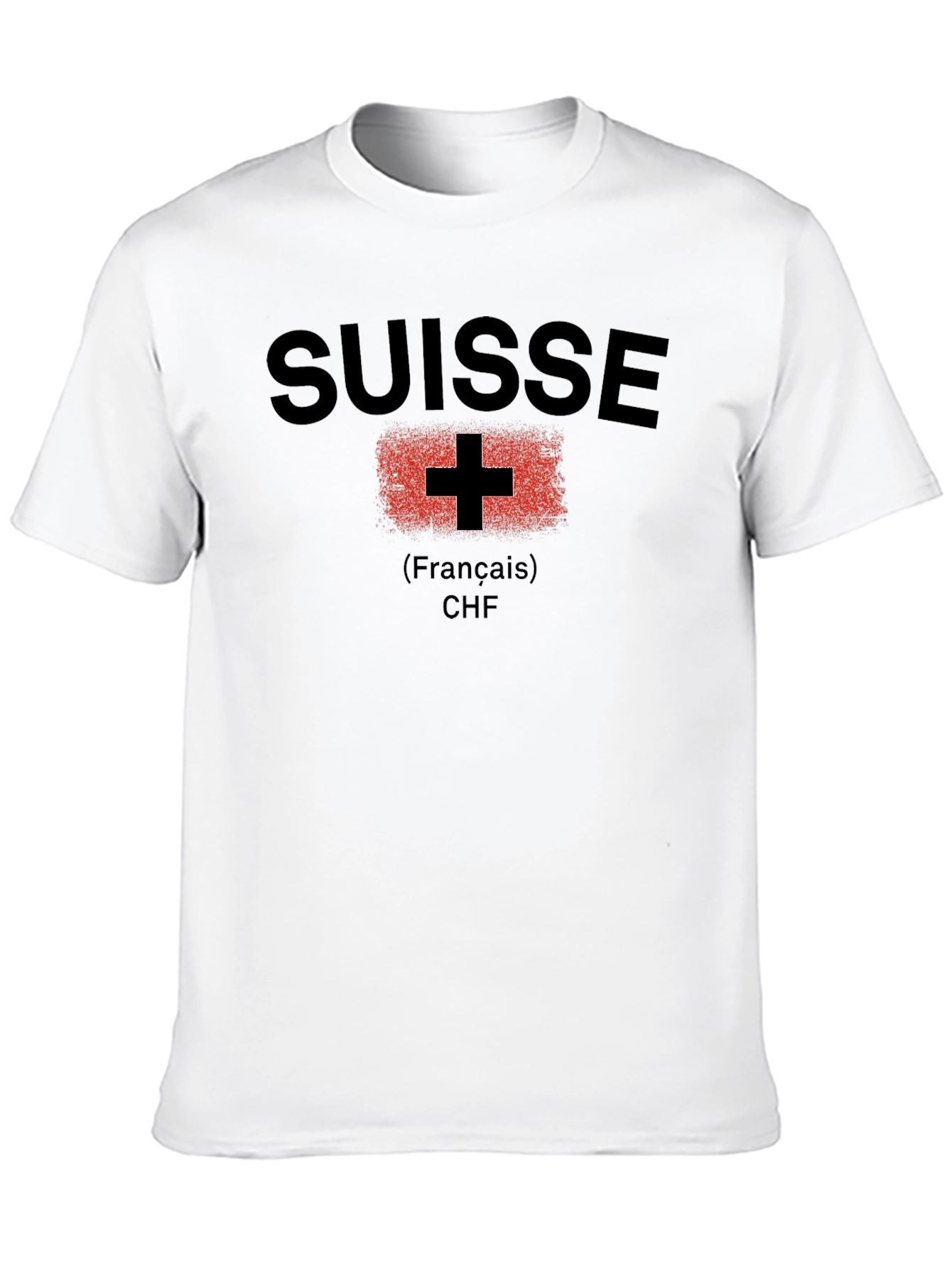 Suisse Swiss Flag Graphic T-Shirt