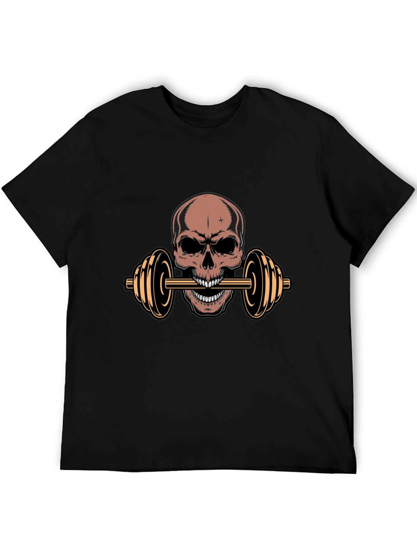 Skull Lifting Barbell T-Shirt