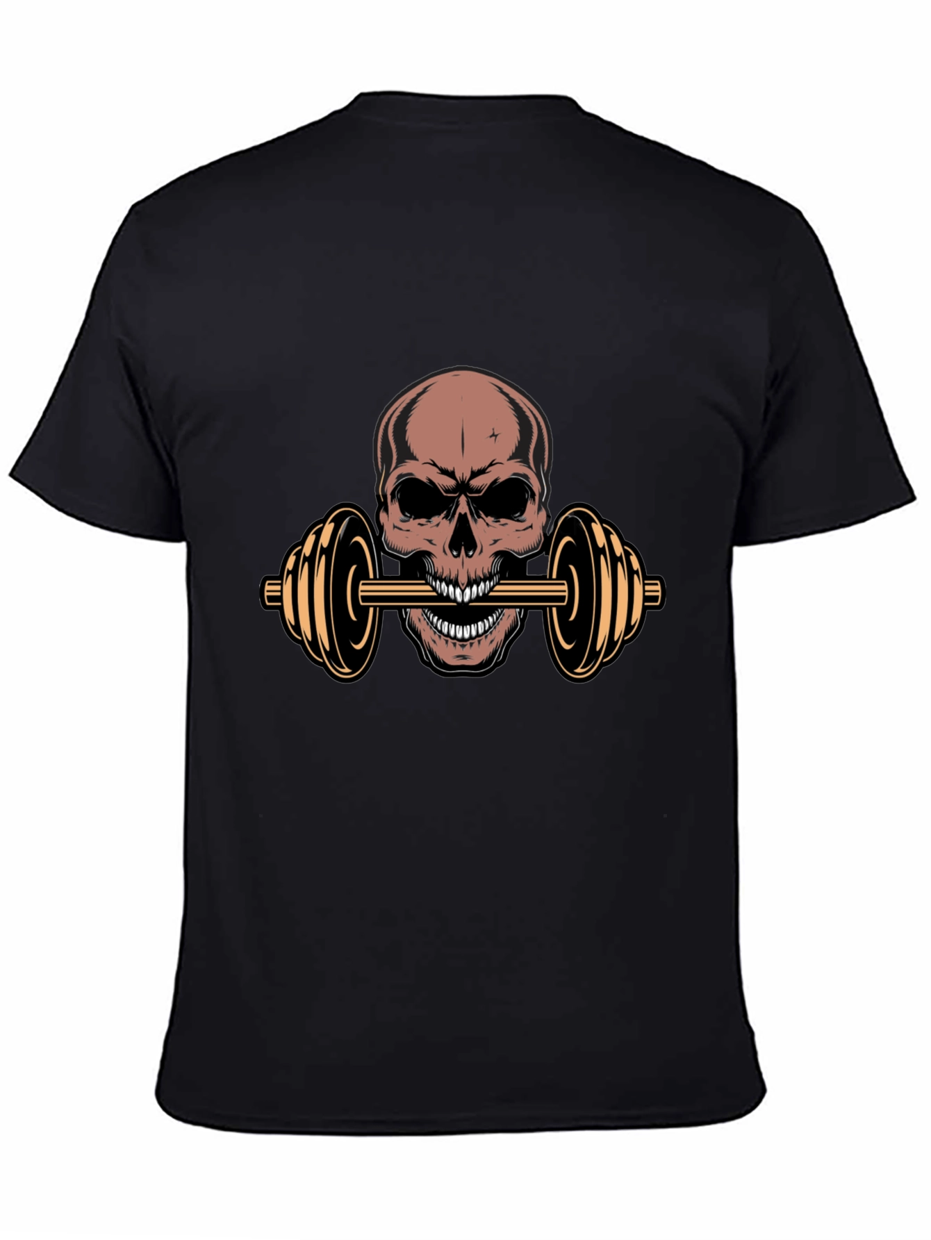 Skull Lifting Barbell T-Shirt