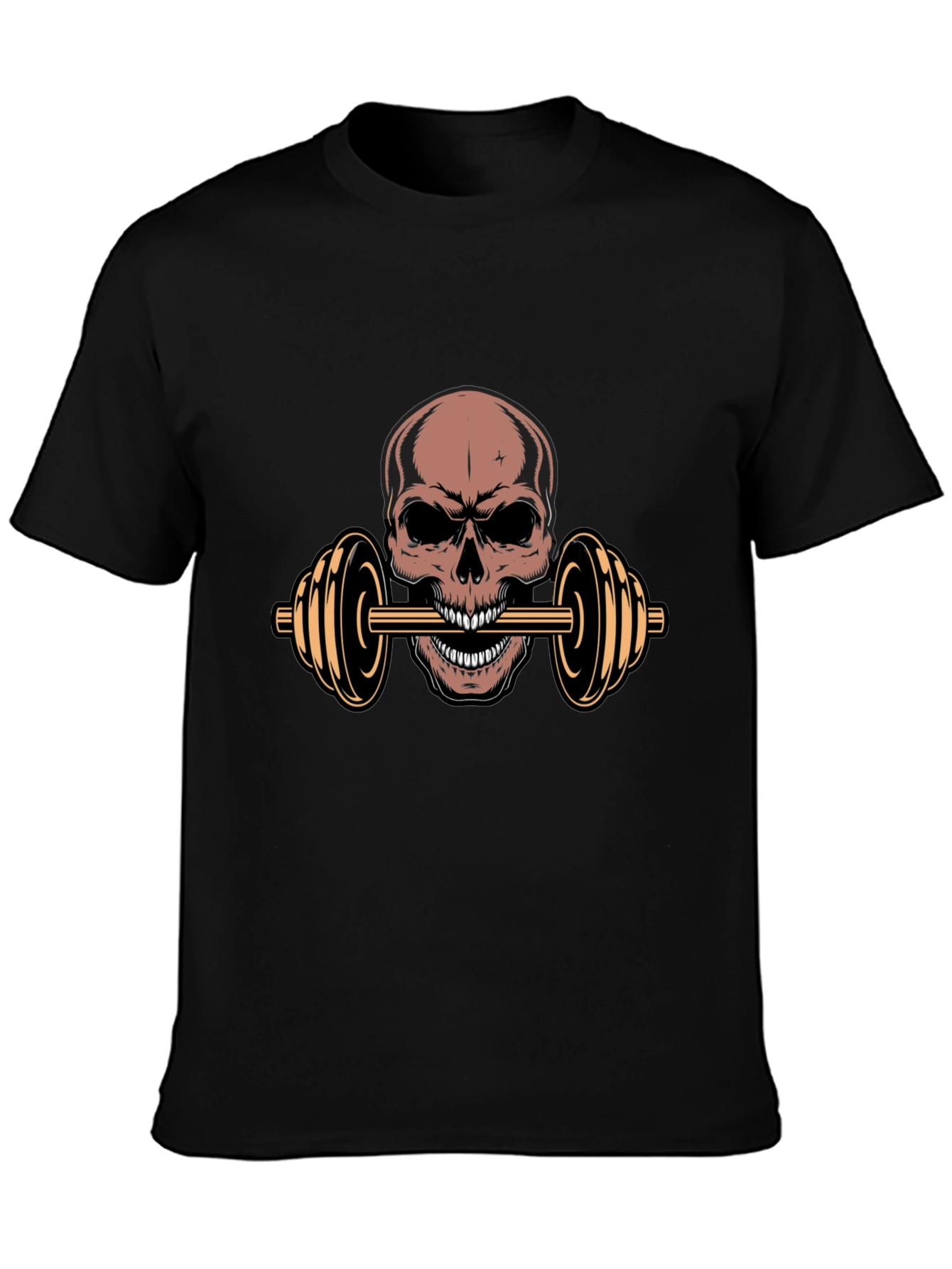 Skull Lifting Barbell T-Shirt