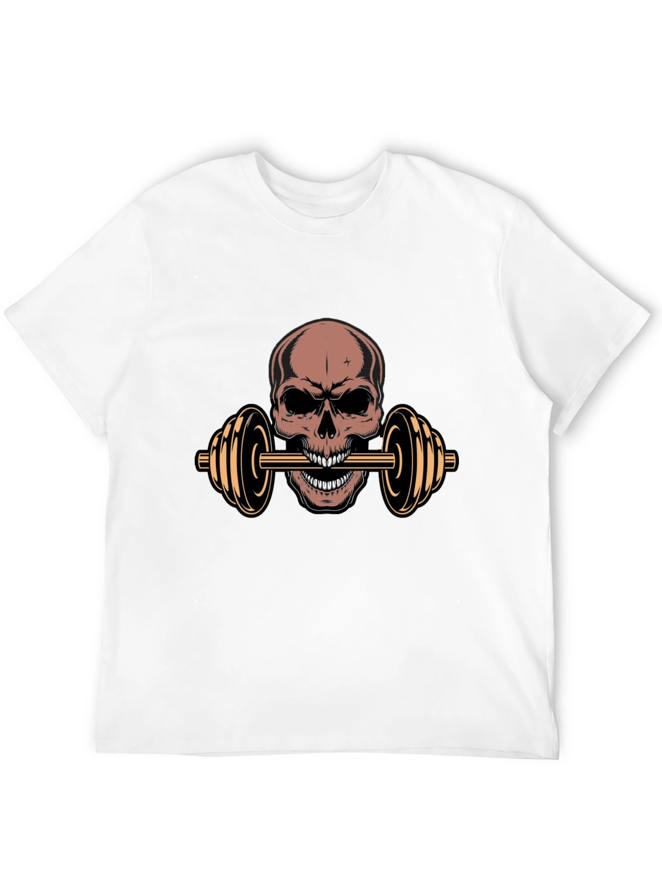 Skull Lifting Barbell T-Shirt