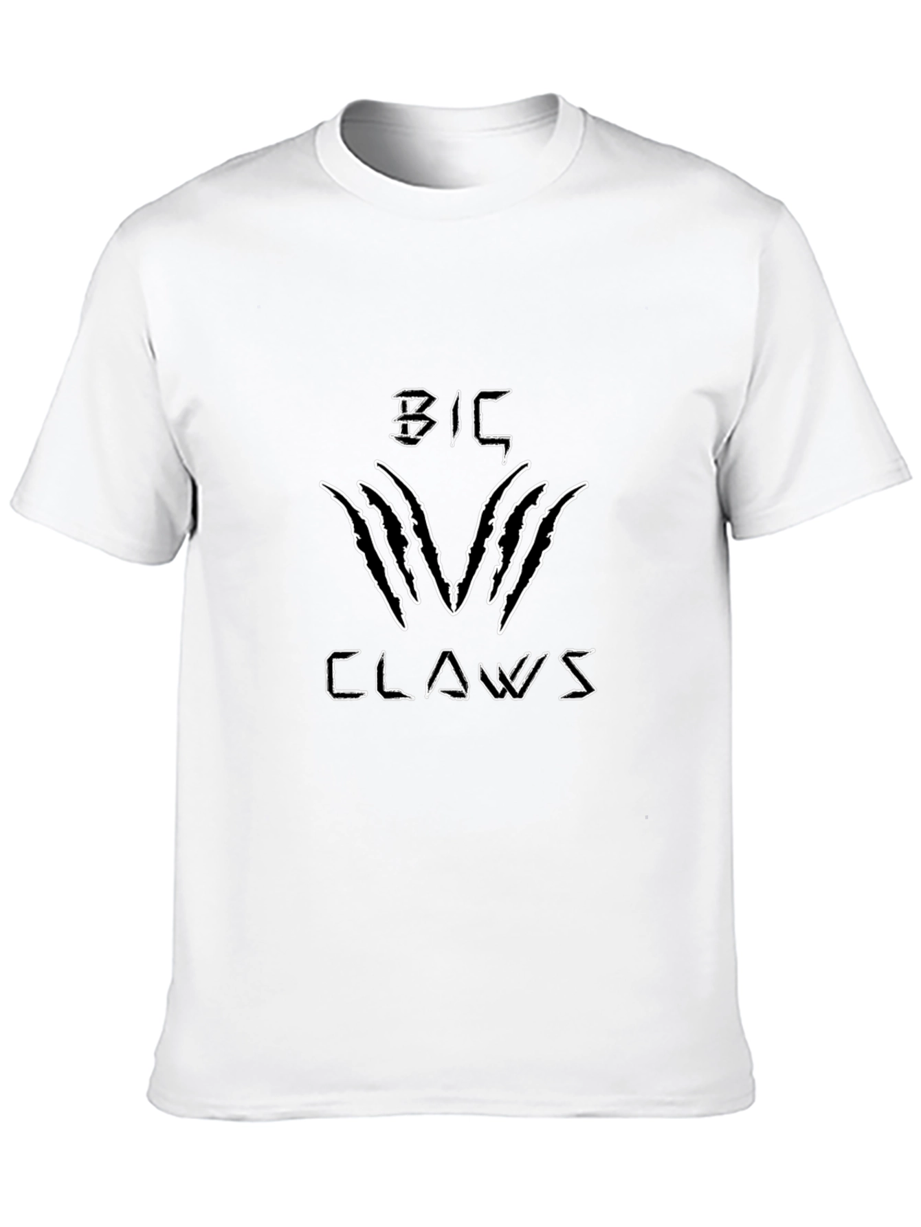 Big Claws Graphic Tee - Black Cotton T-Shirt