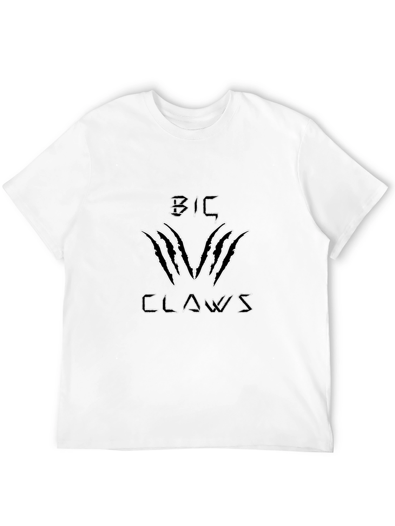Big Claws Graphic Tee - Black Cotton T-Shirt