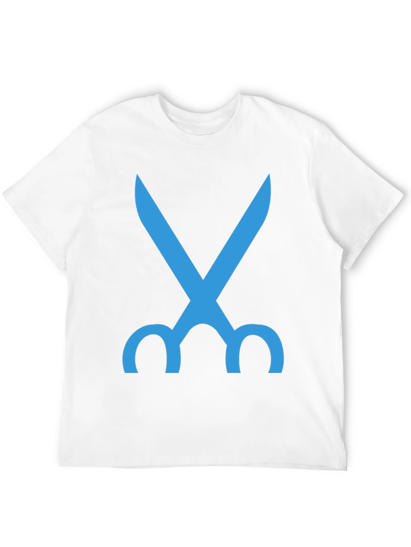 Scissors Graphic Tee - Mens Black T-Shirt