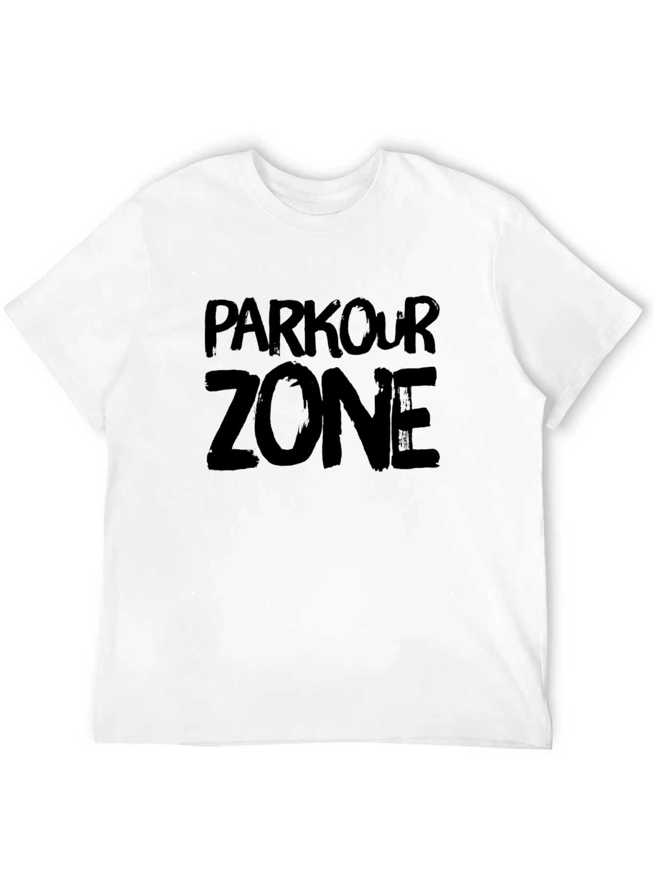 Parkour Zone Black Graphic T-Shirt