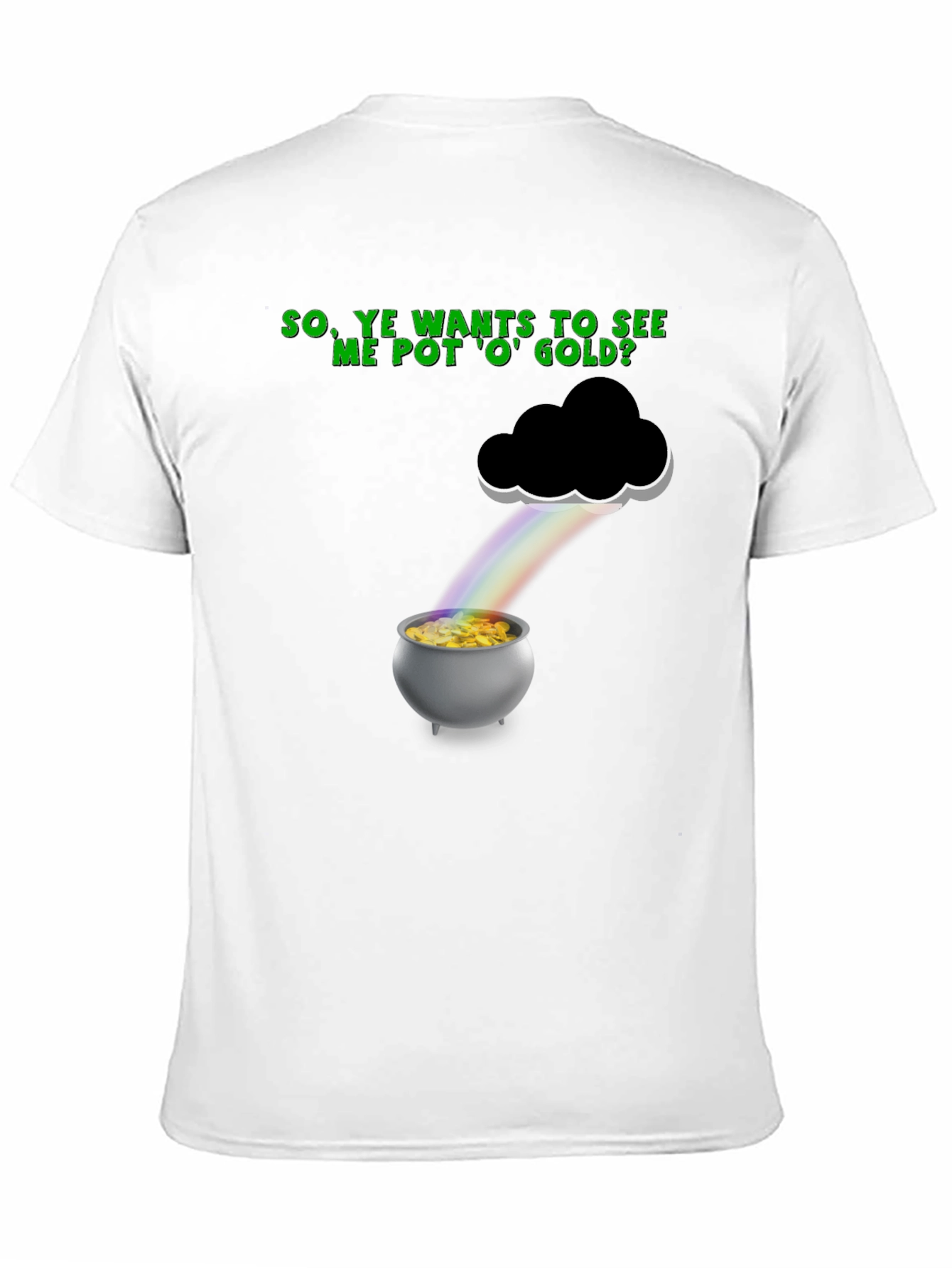 Lucky Leprechauns Gold Graphic Tee