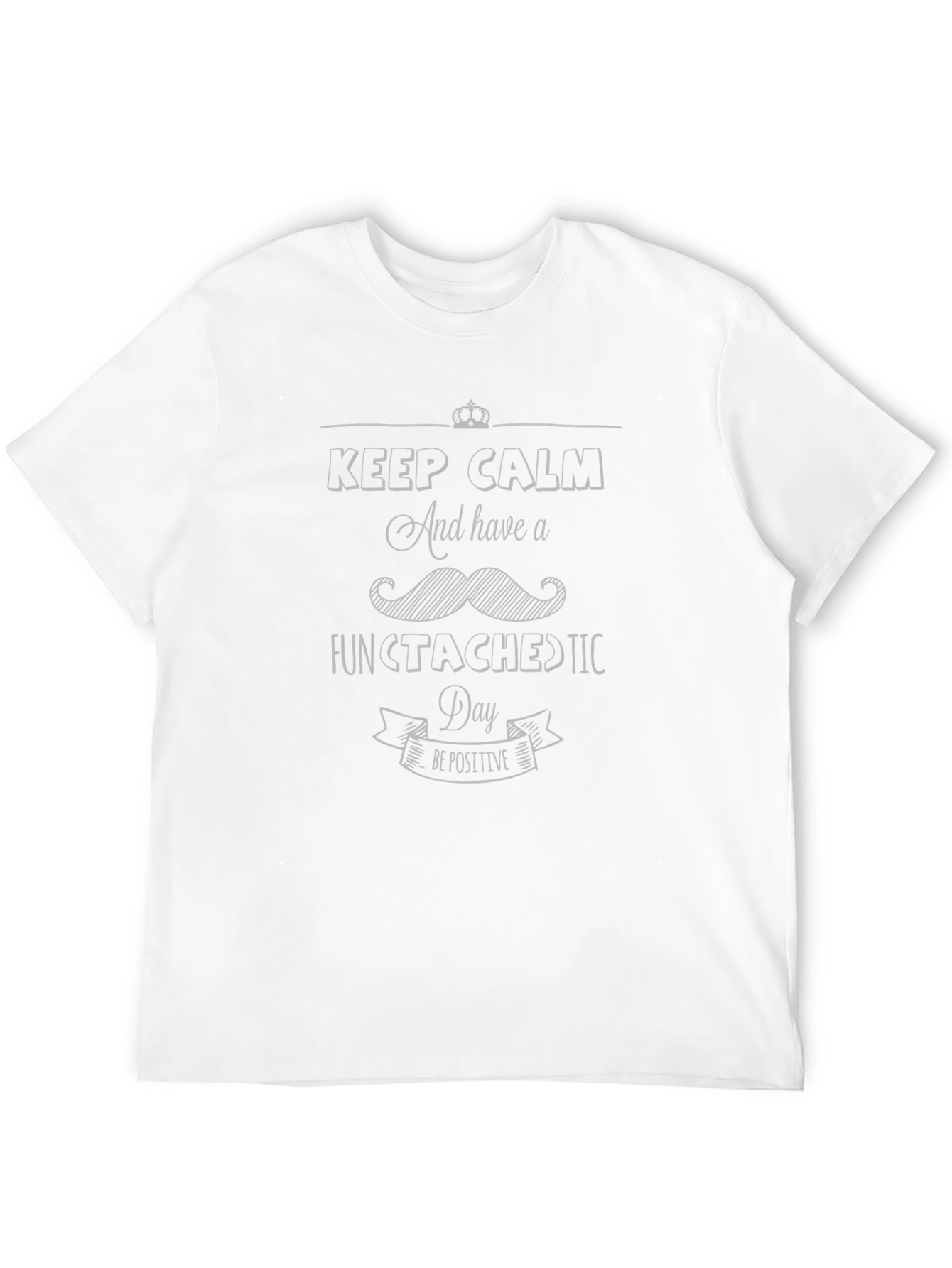 Keep Calm Fun-stache-tic T-Shirt