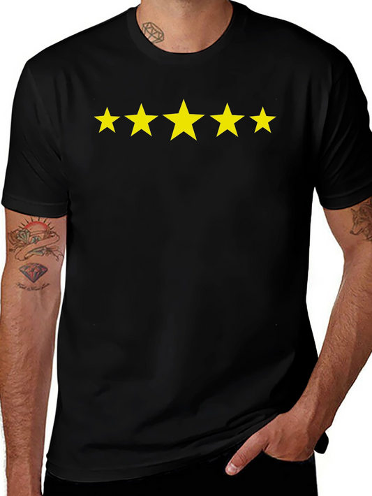 Five Star Black T-Shirt