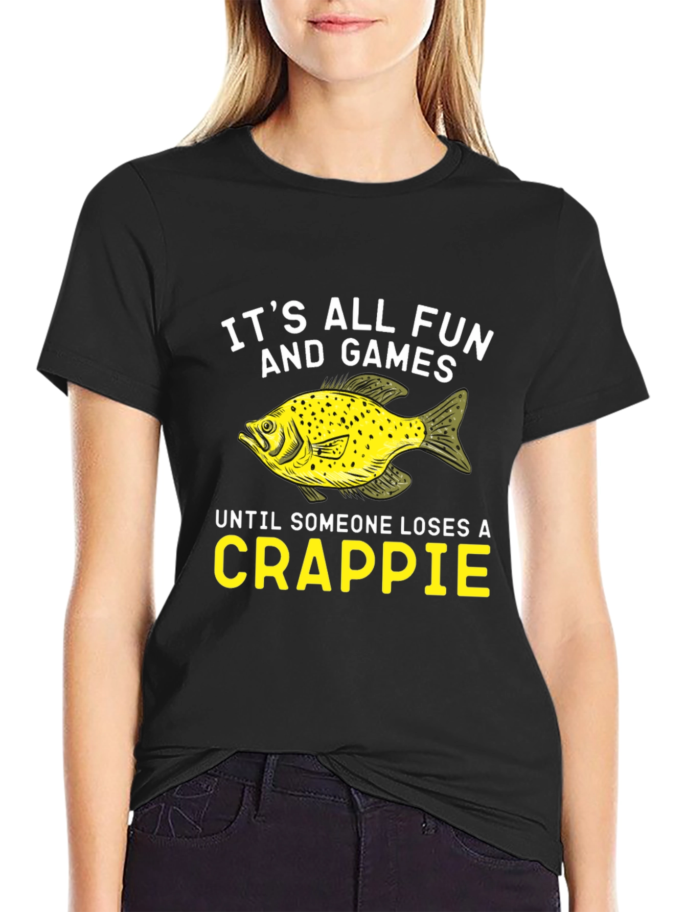 Funny Fishing Crappie T-Shirt