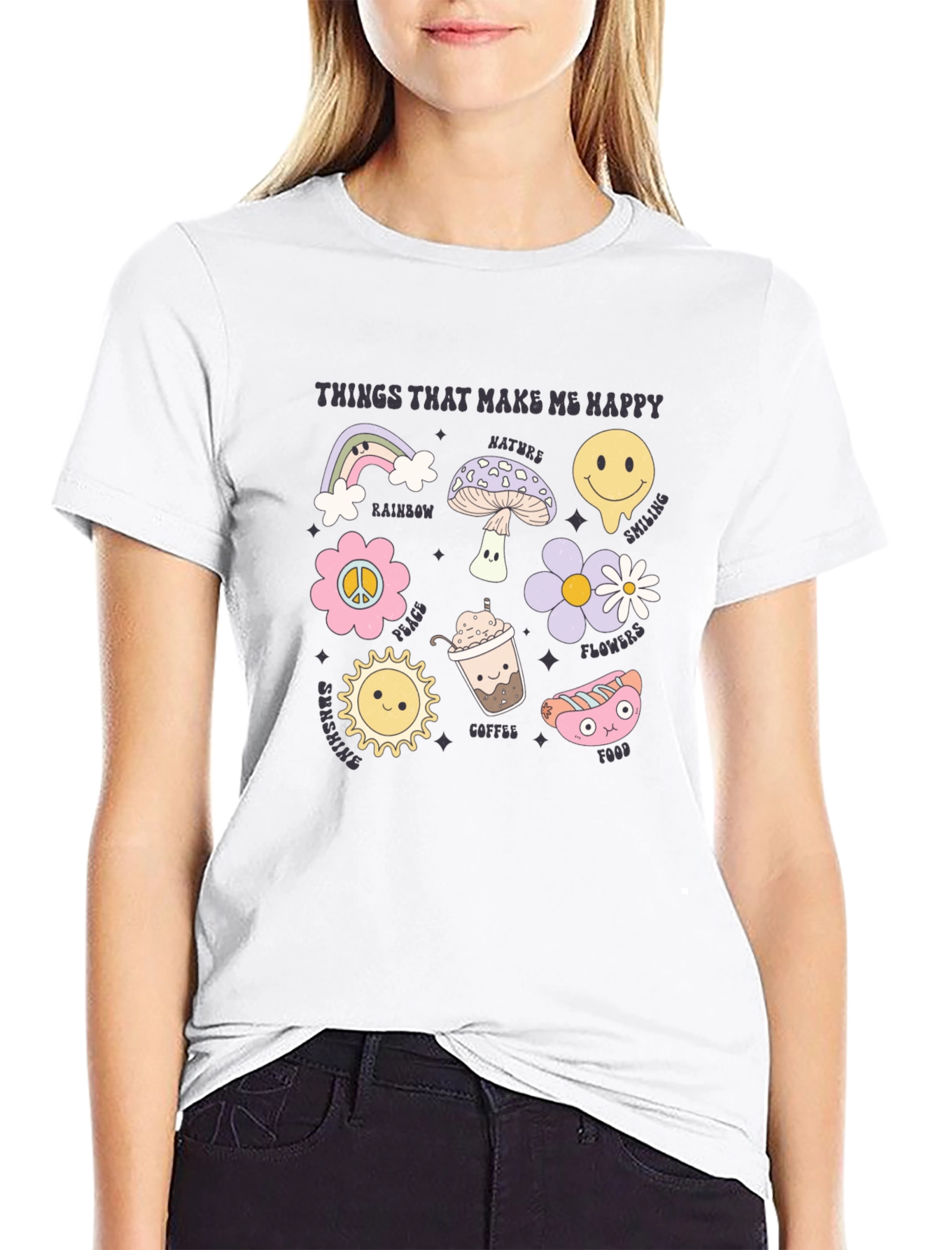 Things That Make Me Happy Graphic Tee
