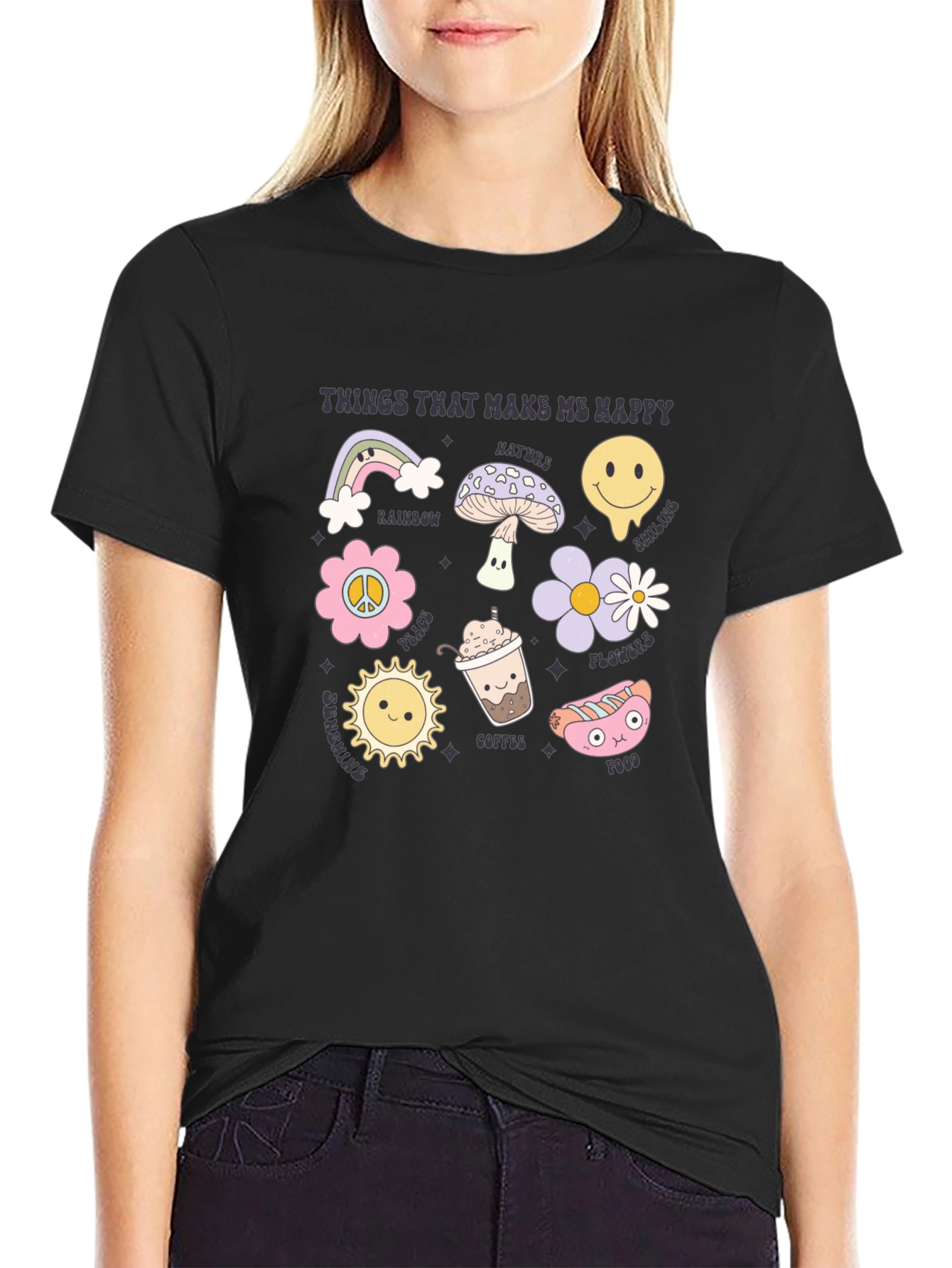 Things That Make Me Happy Graphic Tee