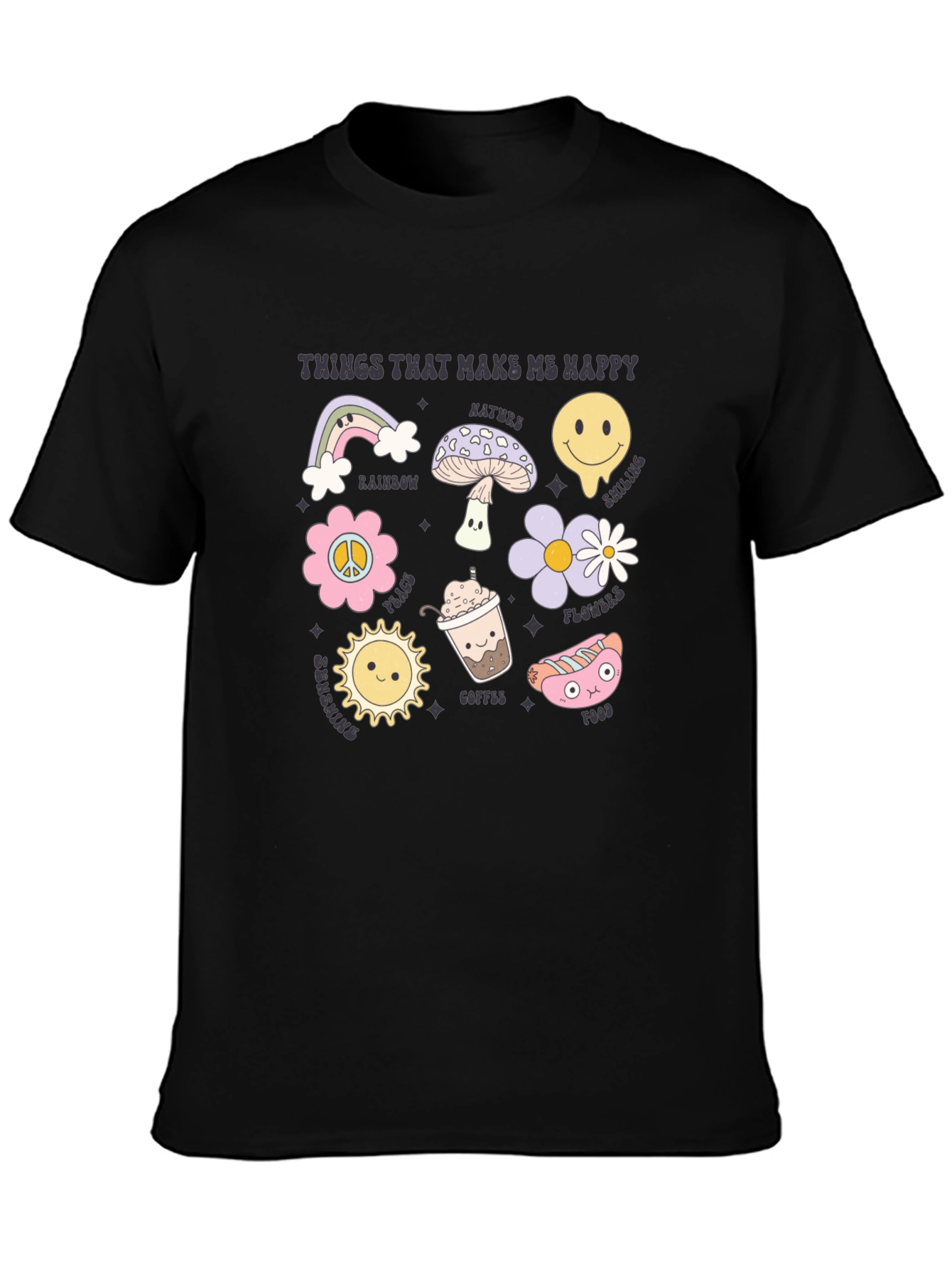 Things That Make Me Happy Graphic Tee
