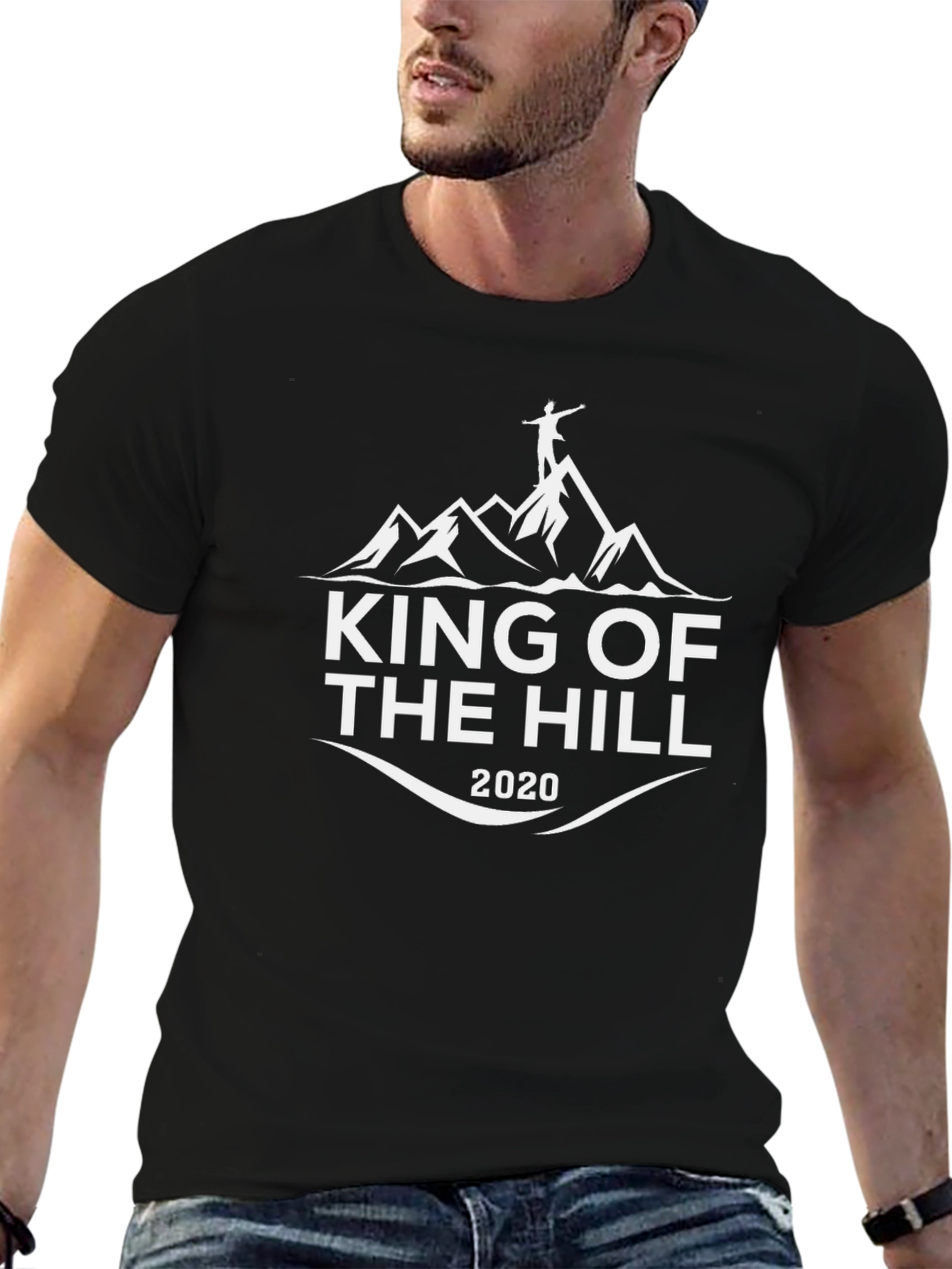 King of the Hill 2020 Black Graphic Tee