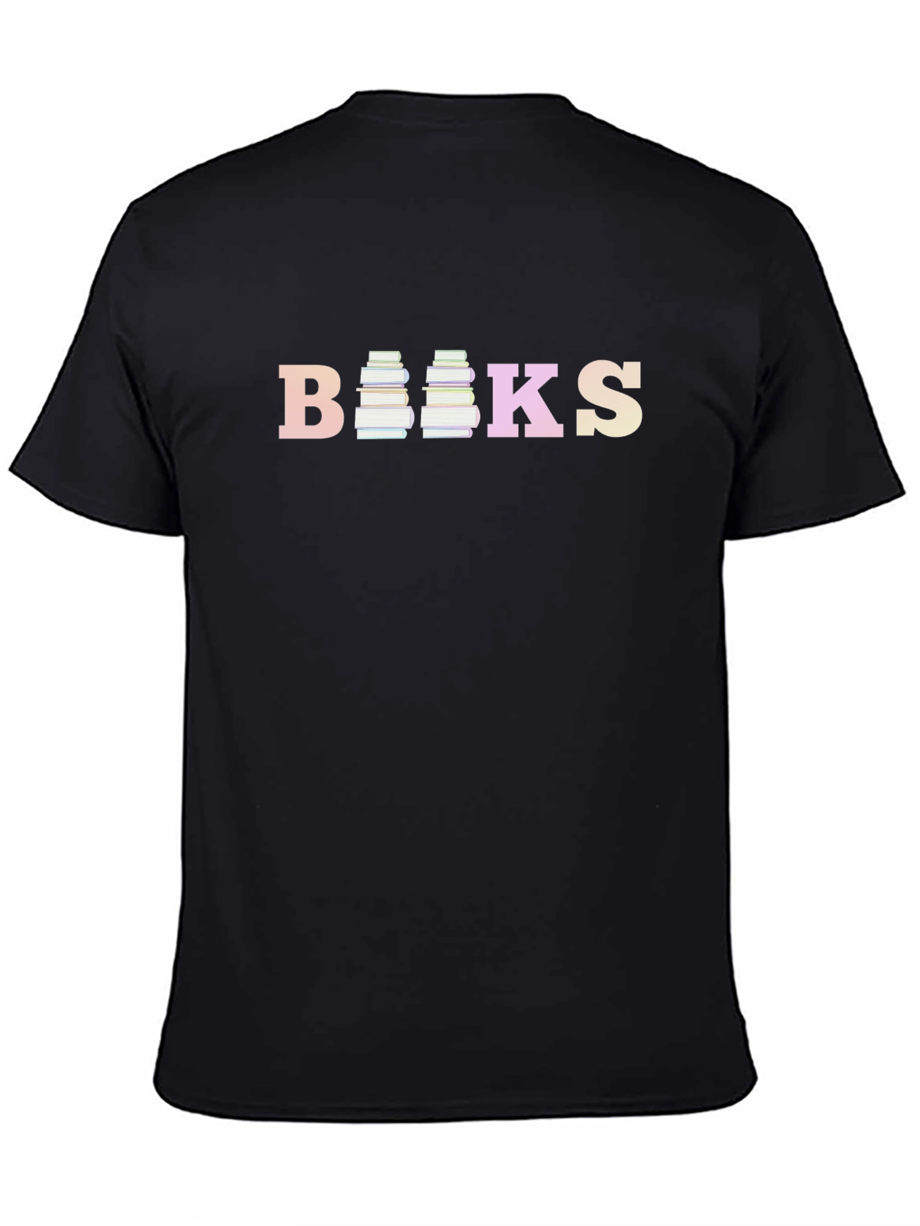 Book Lover Black Graphic Tee