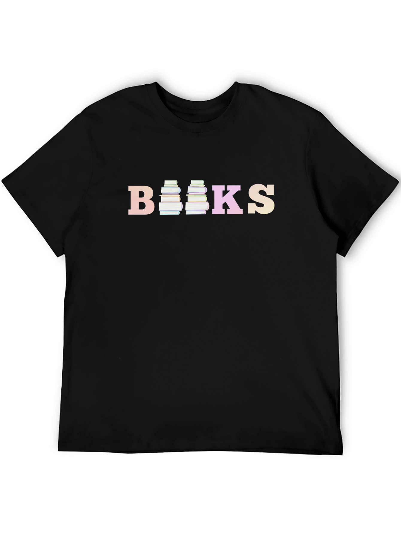 Book Lover Black Graphic Tee