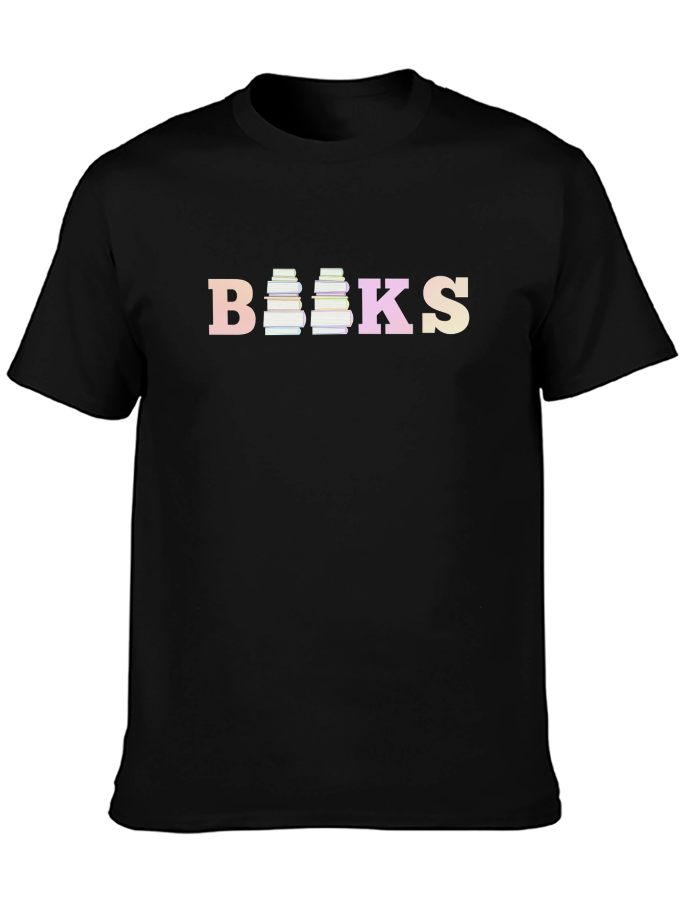 Book Lover Black Graphic Tee