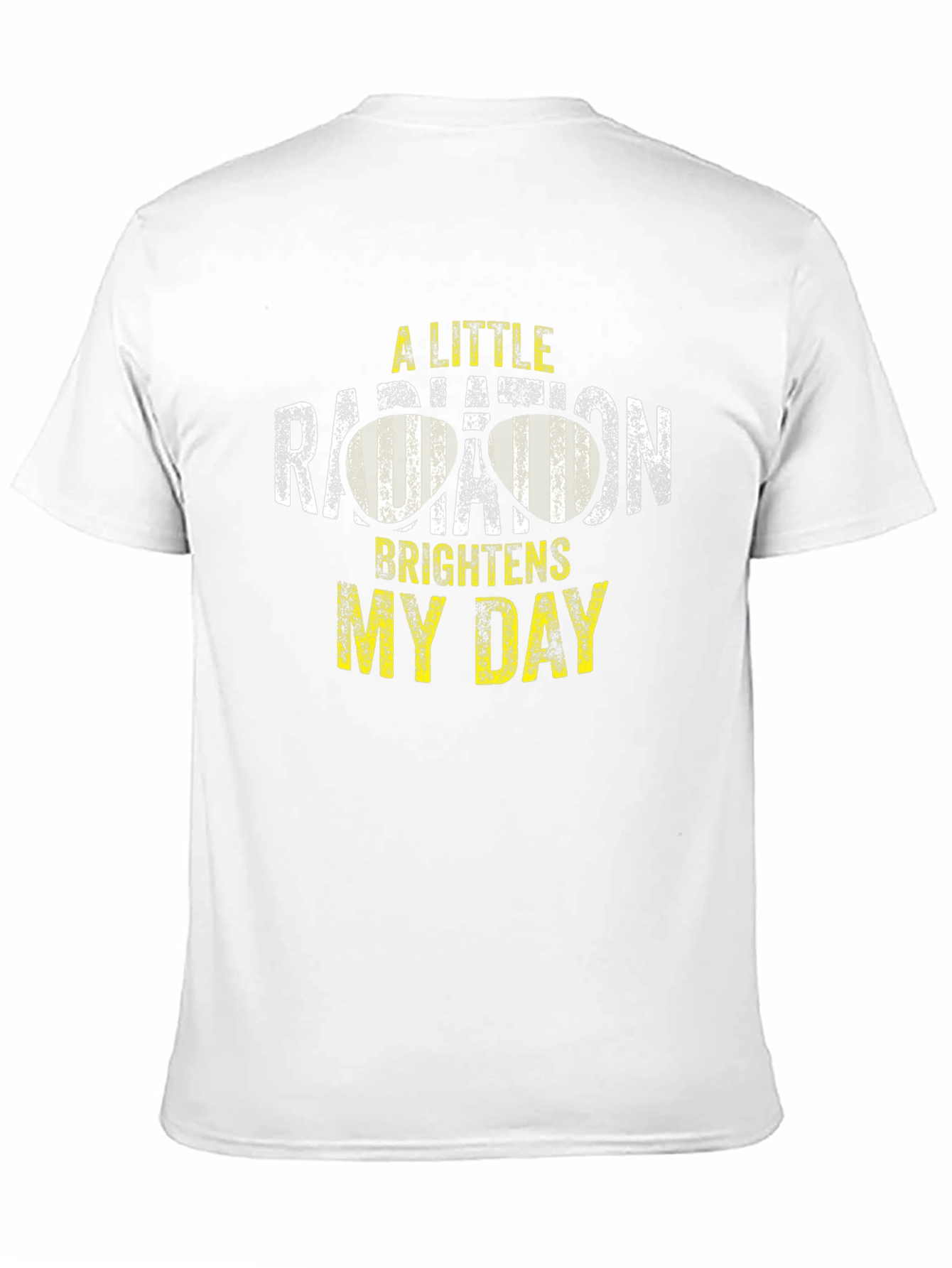Radiation Brightens My Day Black T-Shirt