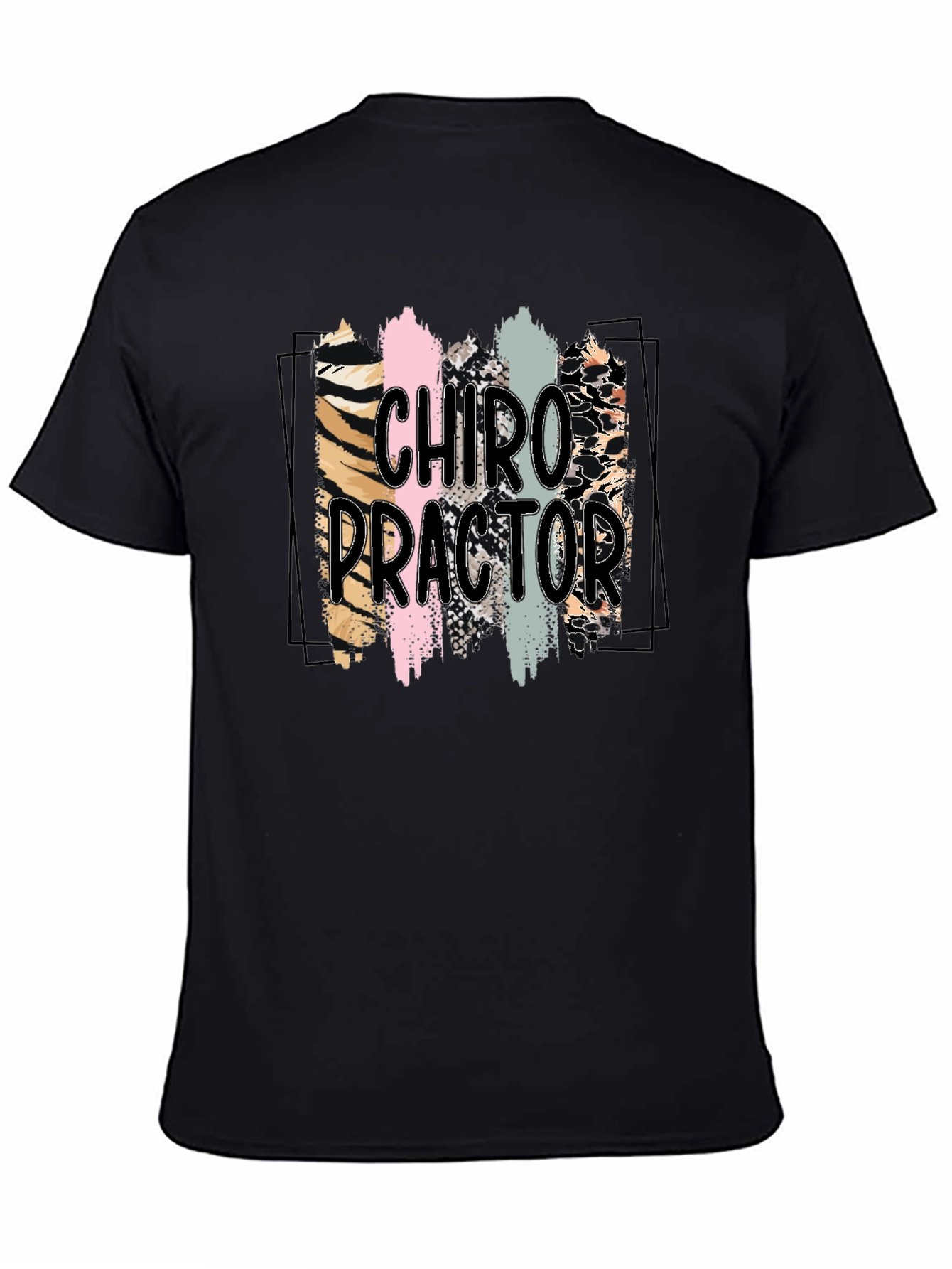 Chiropractor Brushstroke Graphic T-Shirt