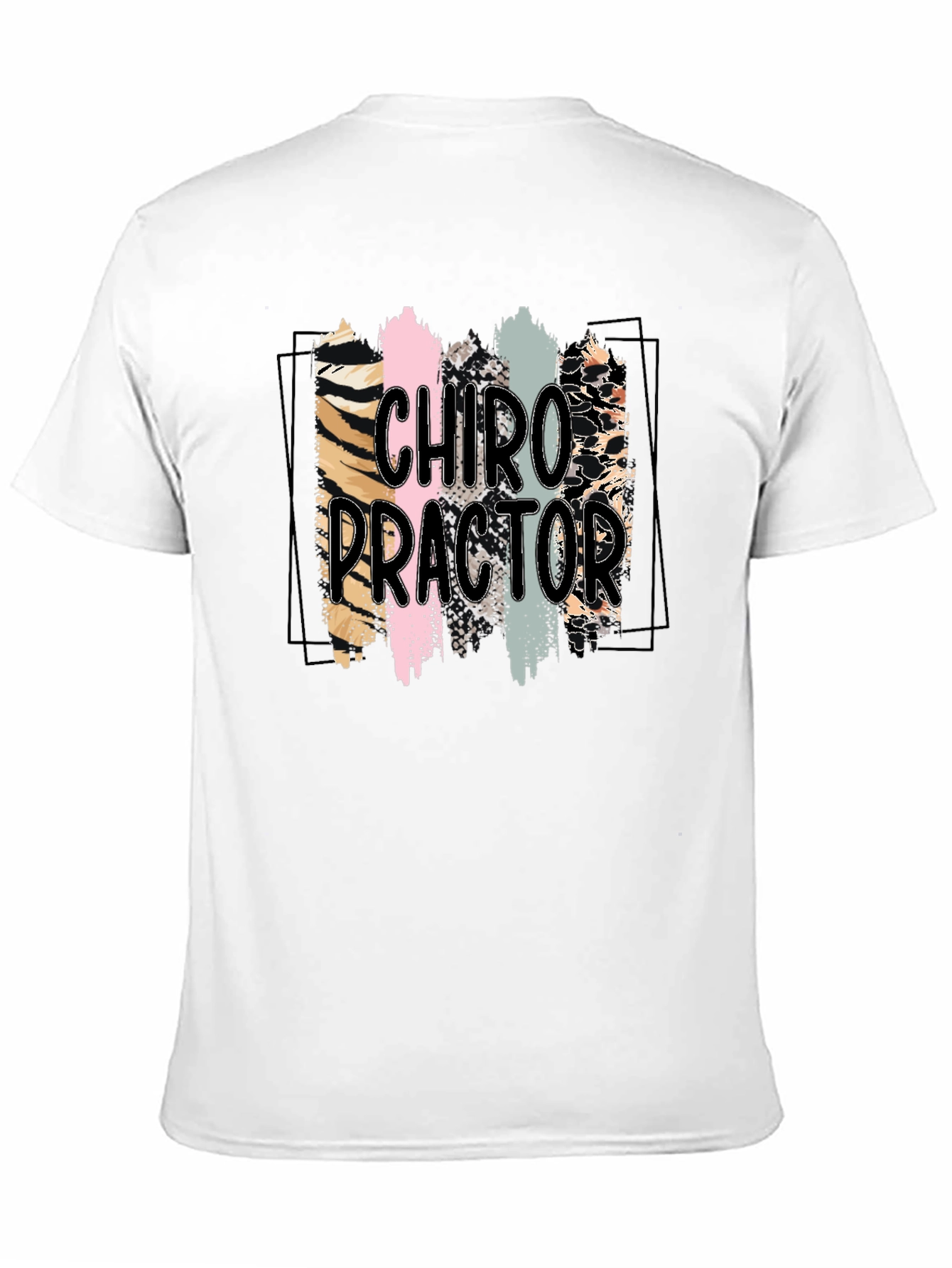 Chiropractor Brushstroke Graphic T-Shirt