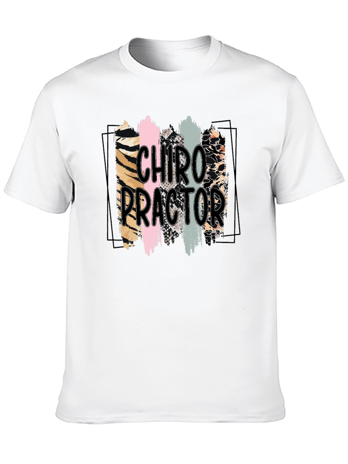 Chiropractor Brushstroke Graphic T-Shirt
