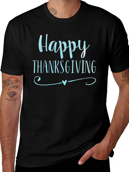 Happy Thanksgiving Graphic T-Shirt