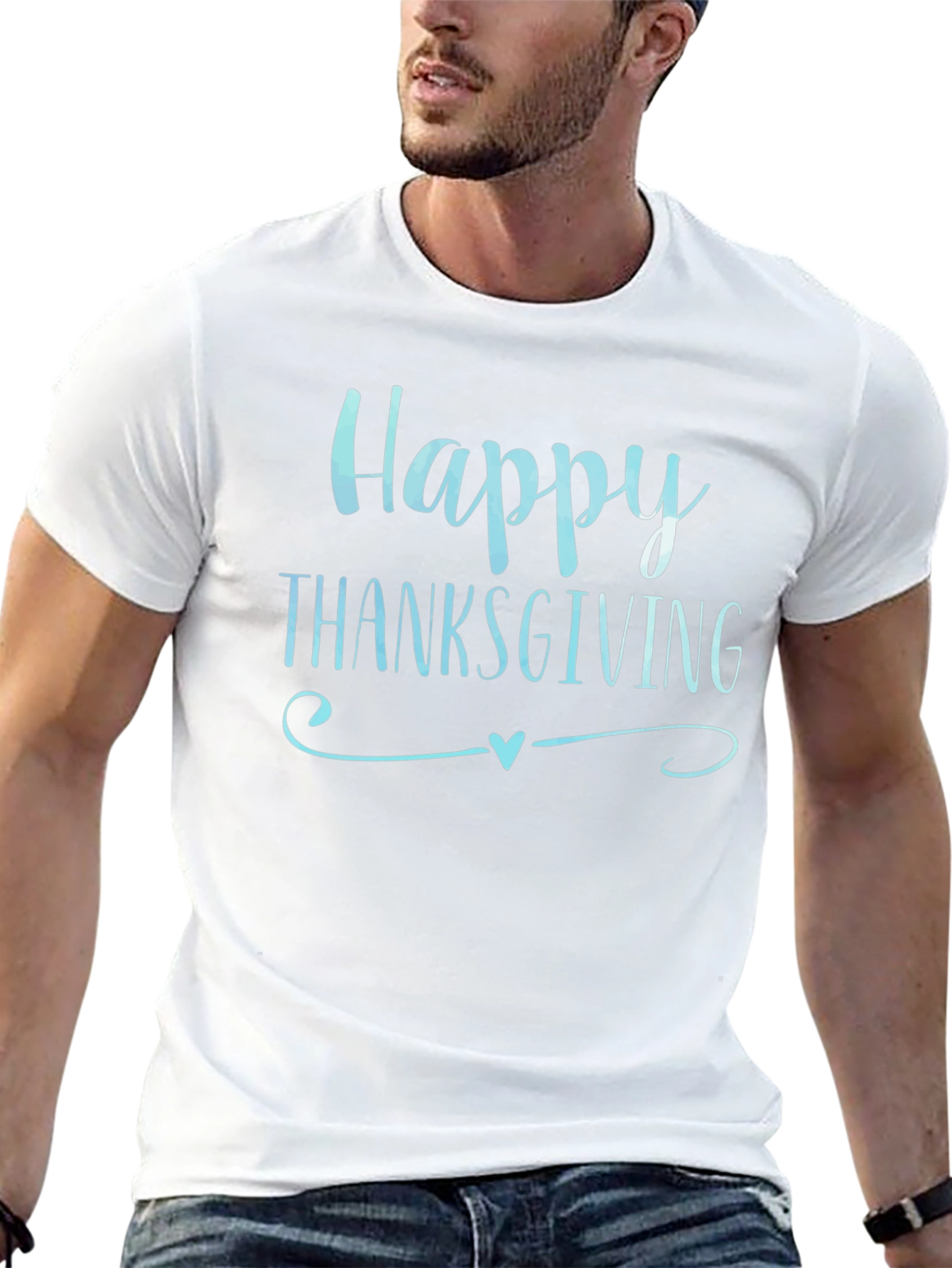 Happy Thanksgiving Graphic T-Shirt