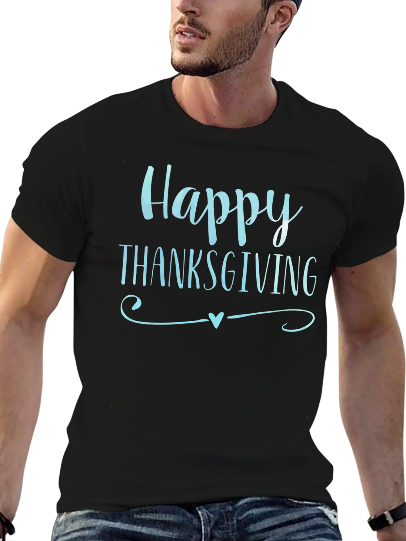 Happy Thanksgiving Graphic T-Shirt