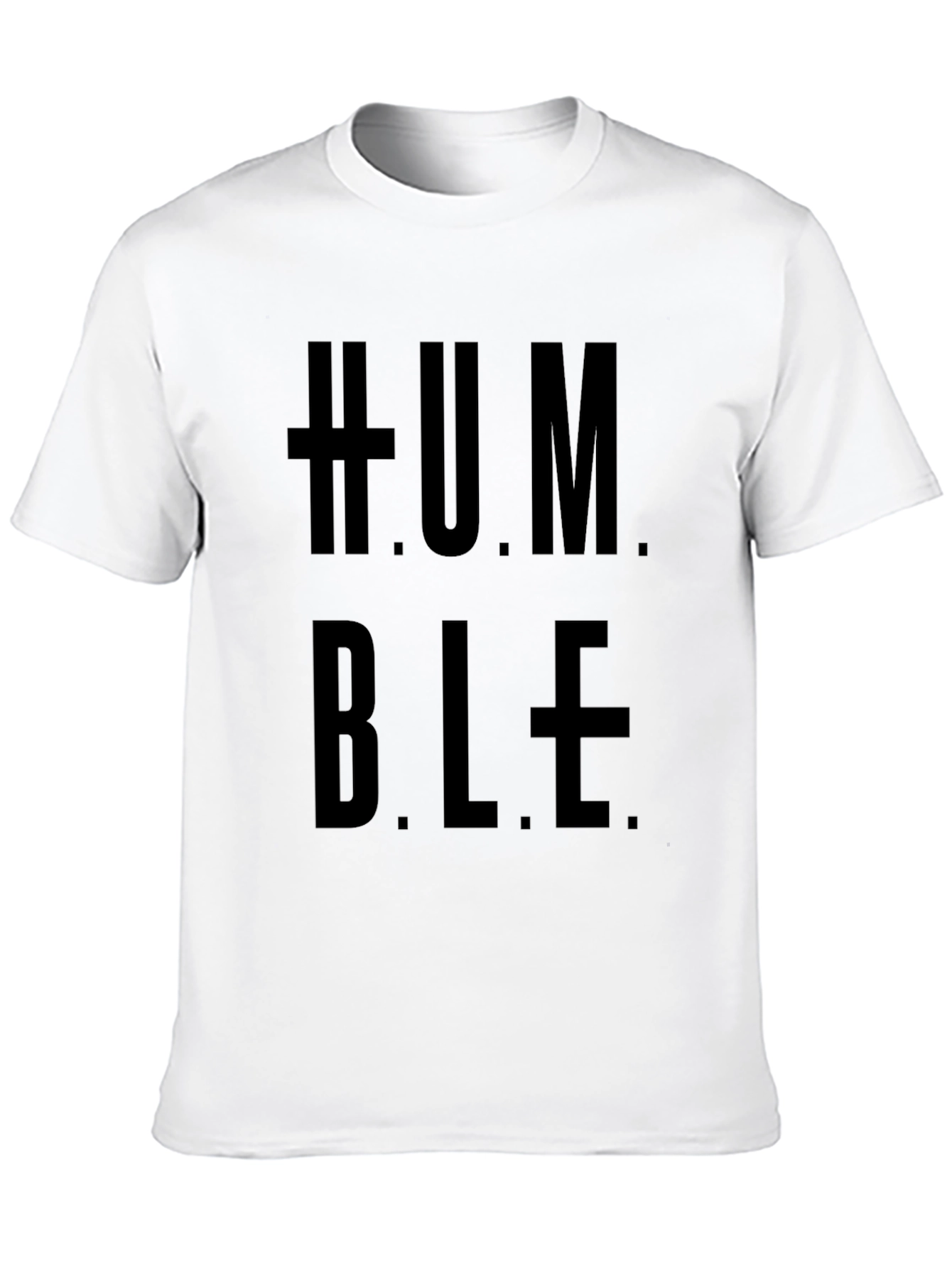Humble Graphic Print Black T-Shirt