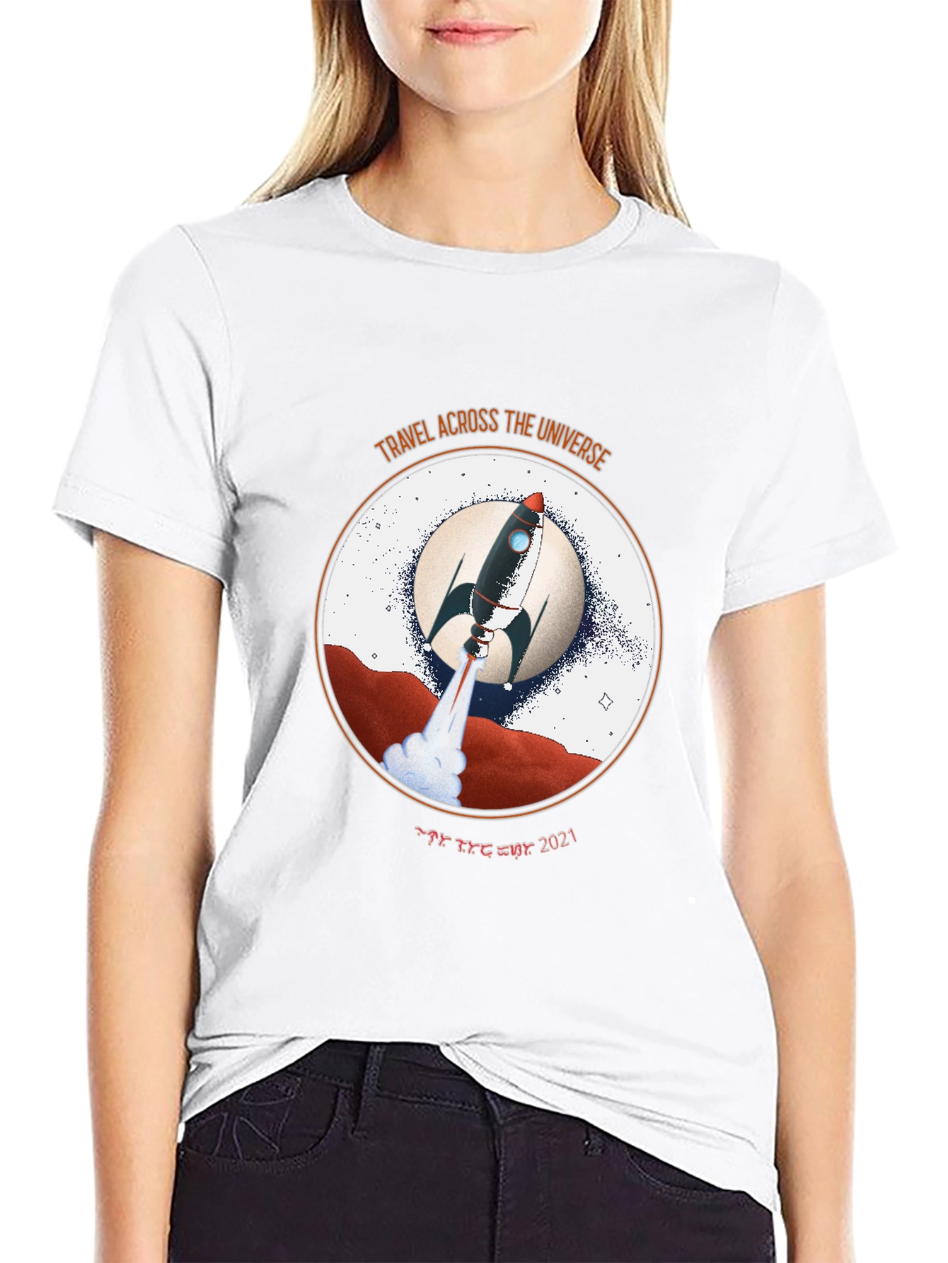 Travel Across The Universe Graphic T-Shirt