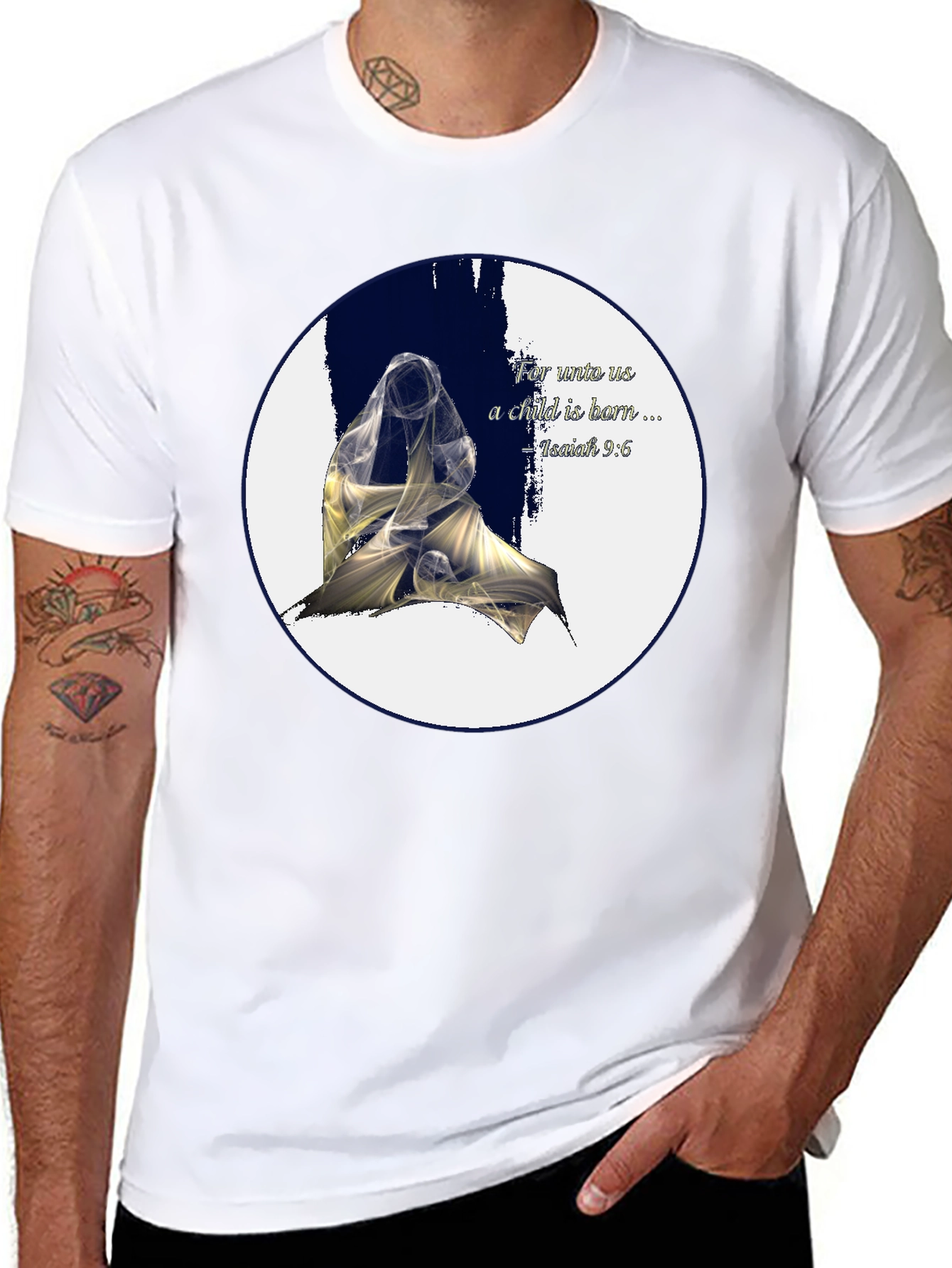 Isaiah 9:6 T-Shirt - Child is Born