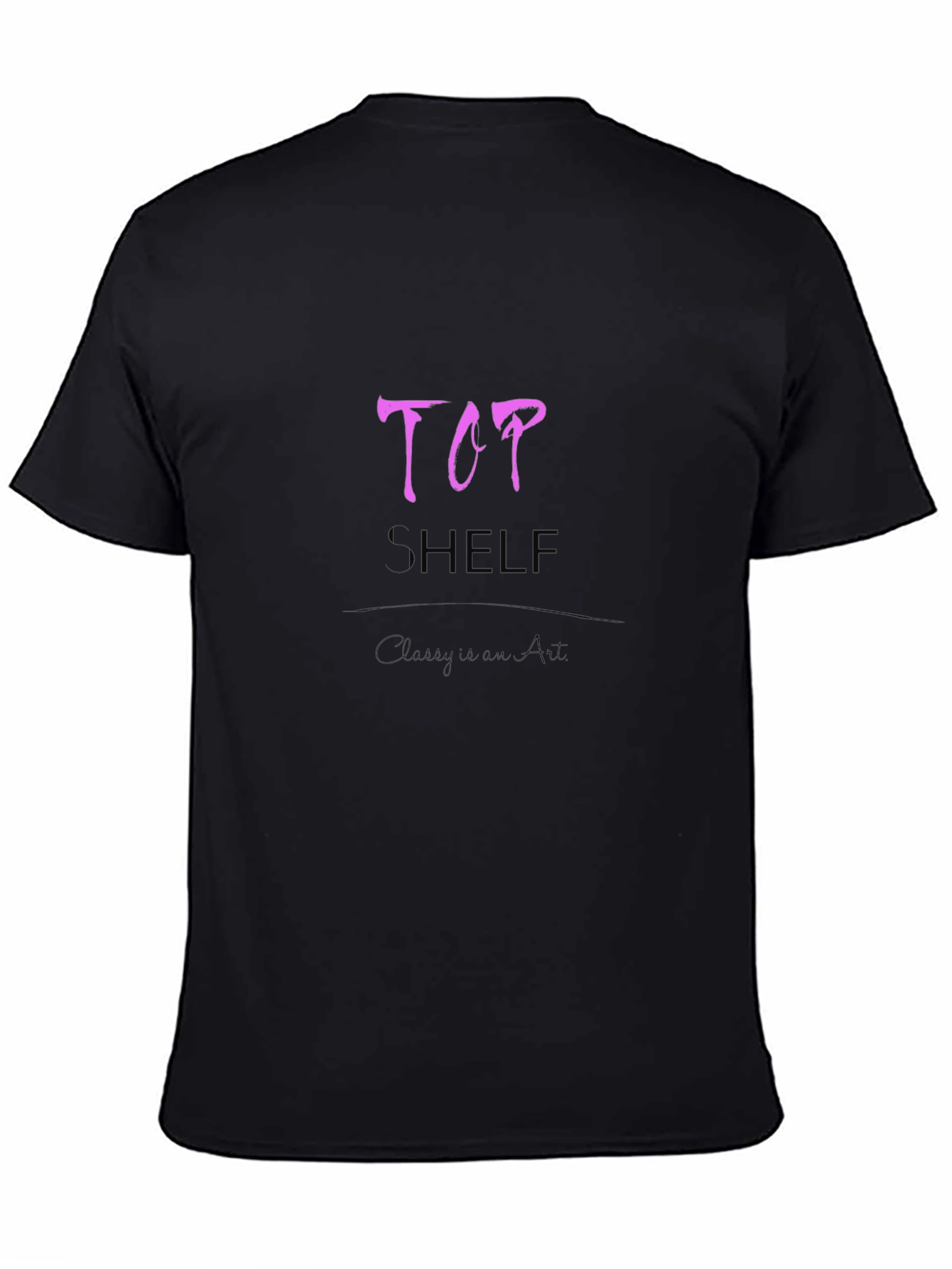 Top Shelf Graphic Tee - Classic Black
