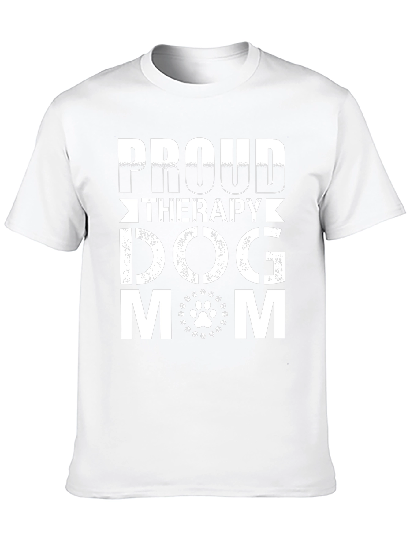 Proud Therapy Dog Mom Tee - Unisex