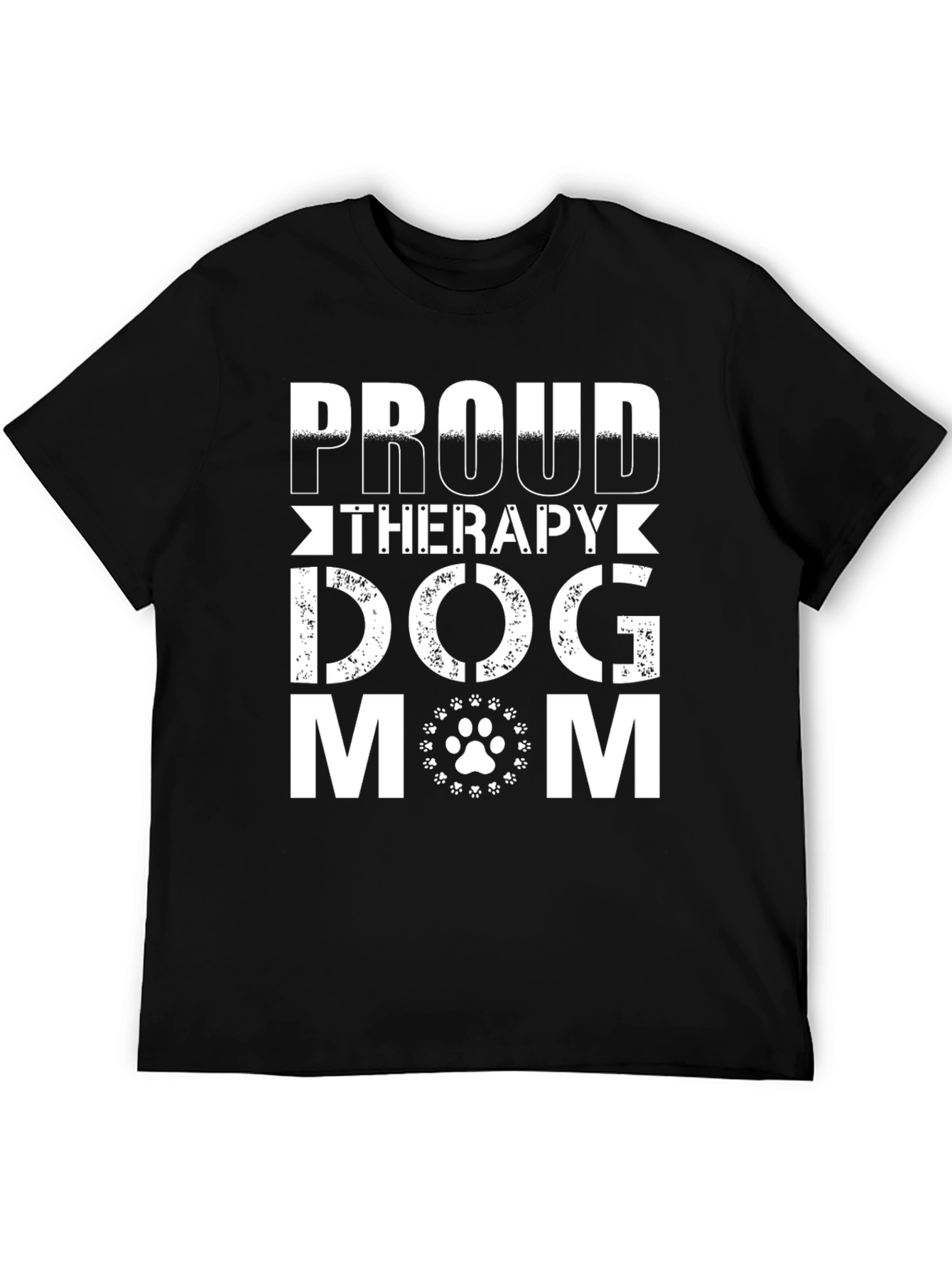 Proud Therapy Dog Mom Tee - Unisex